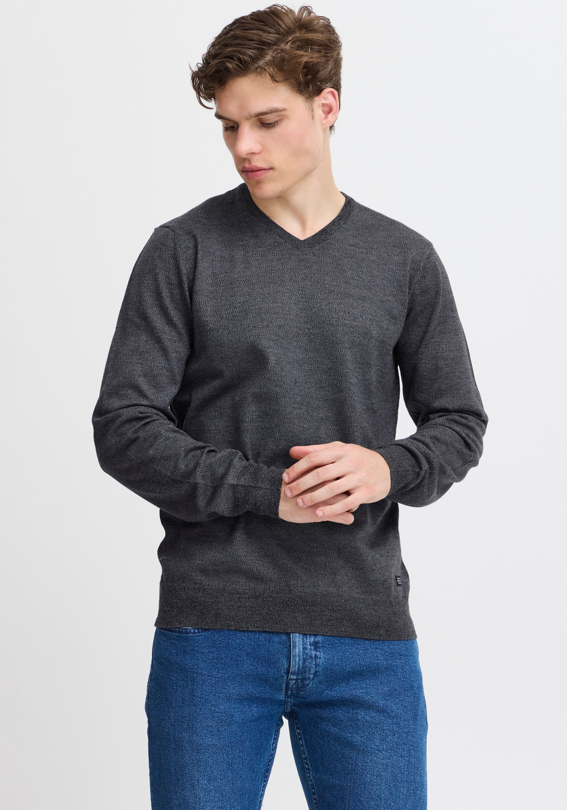 V-Ausschnitt-Pullover »BHBRUTON V-neck«