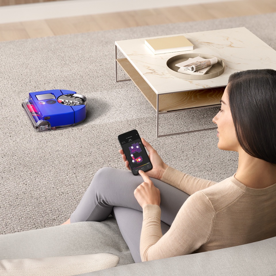 DYSON Saugroboter "Dyson 360 Vis Nav™ mit Wischfunktion, 360 Kamerasystem" günstig online kaufen