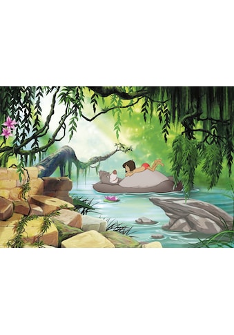 Komar Fototapetas »Jungle book swimming with...