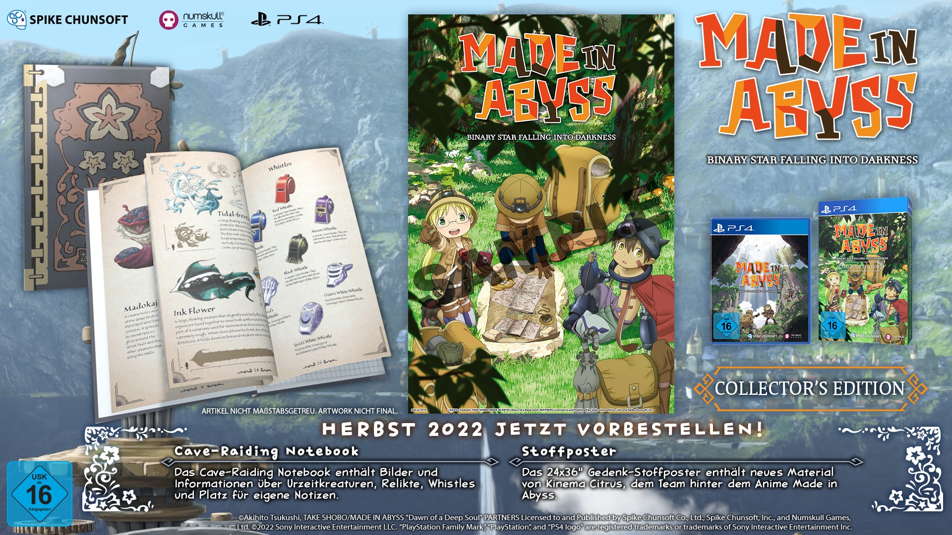 Spielesoftware »Made in Abyss - Collectors Edition«, PlayStation 4