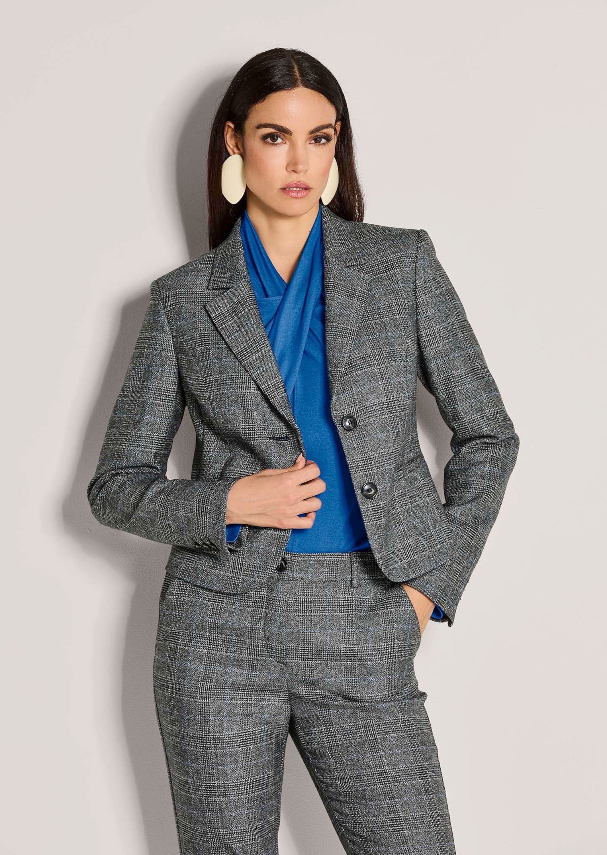 MADELEINE Kurzblazer »Blazer Glencheckblazer mit Stretchkomfort«