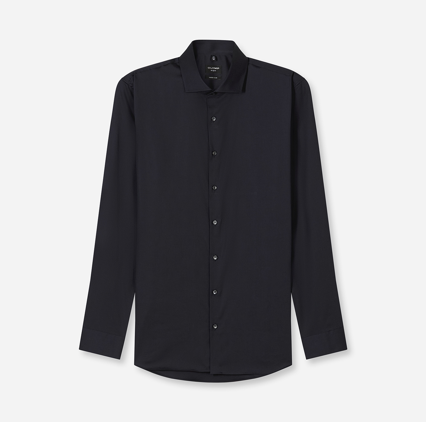 OLYMP Langarmhemd "No. Six" Businesshemd, super slim, Royal-Kentkragen, uni günstig online kaufen