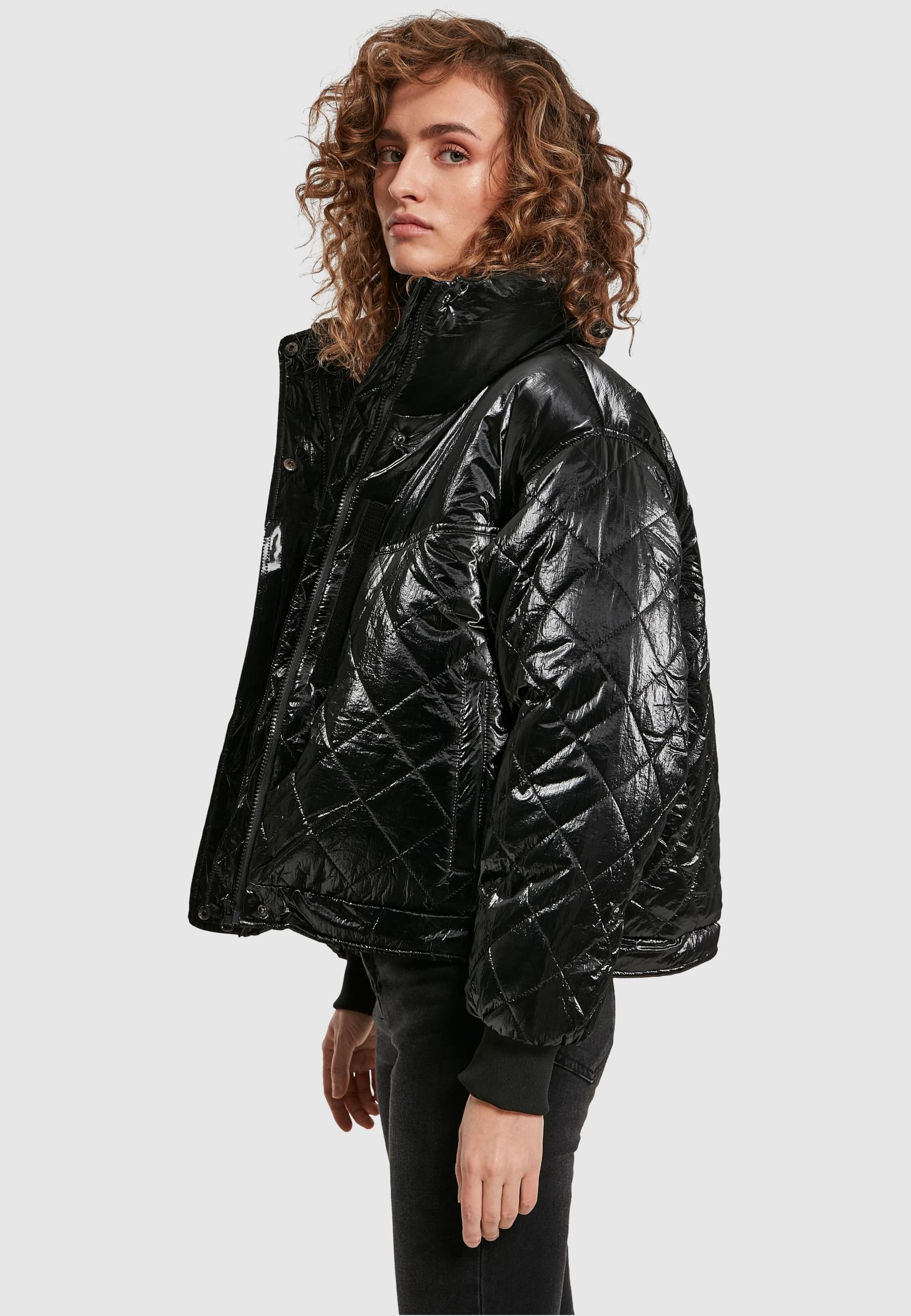 URBAN CLASSICS Winterjacke »Urban Classics Damen«, (1 St.), ohne Kapuze