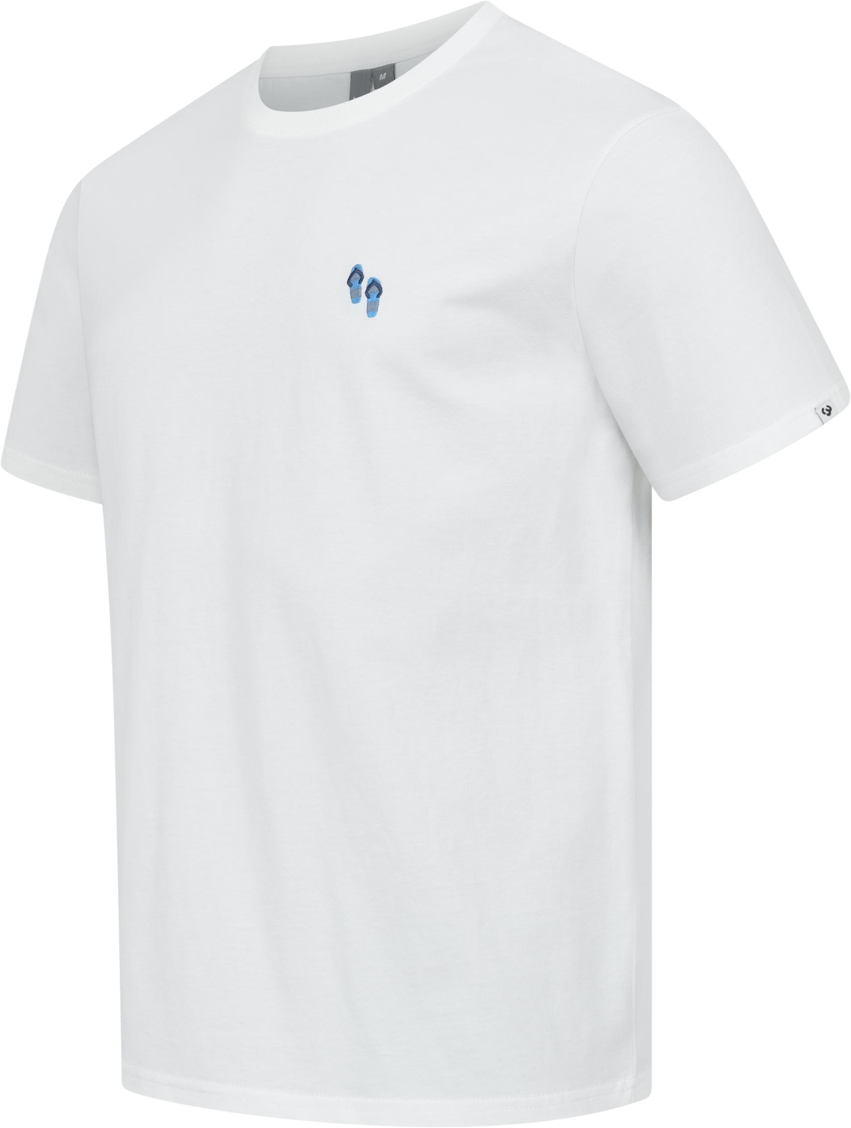 Ragwear T-Shirt "Samms B Gots YOUMODO" Kurzärmliges Shirt mit Beach-Slipper günstig online kaufen