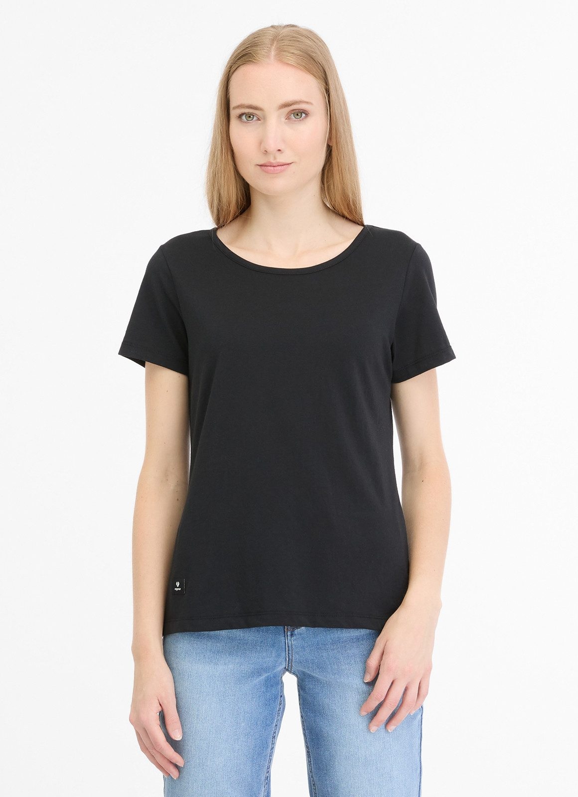 Ragwear 1100000002199 "MINTTA" schlichtes T-Shirt mit Rundhals und kleinem Logo auf der Brust