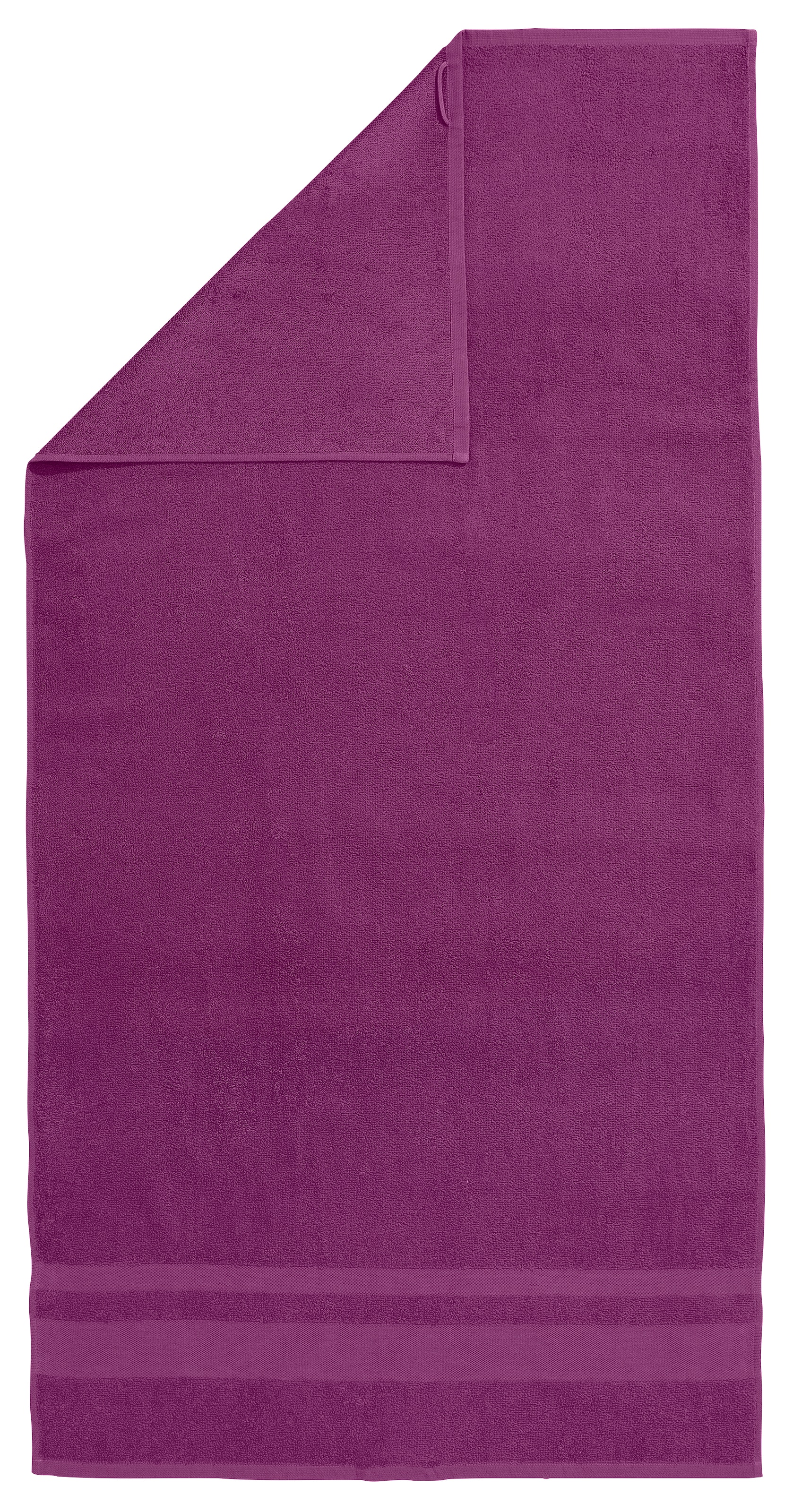 OTTO home Duschtücher »Vanessa, 4 Duschtücher, 70x140cm, in Standard- und Premium-Qualität« Handtücher mit Bordüre, 100% Baumwolle, einfarbig, weich