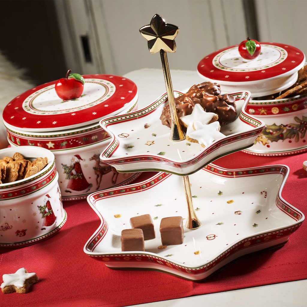 Villeroy & Boch Vorratsdose »Gebäckdose Winter Bakery Delight ø 17,3 cm bunt«, (1 tlg.)