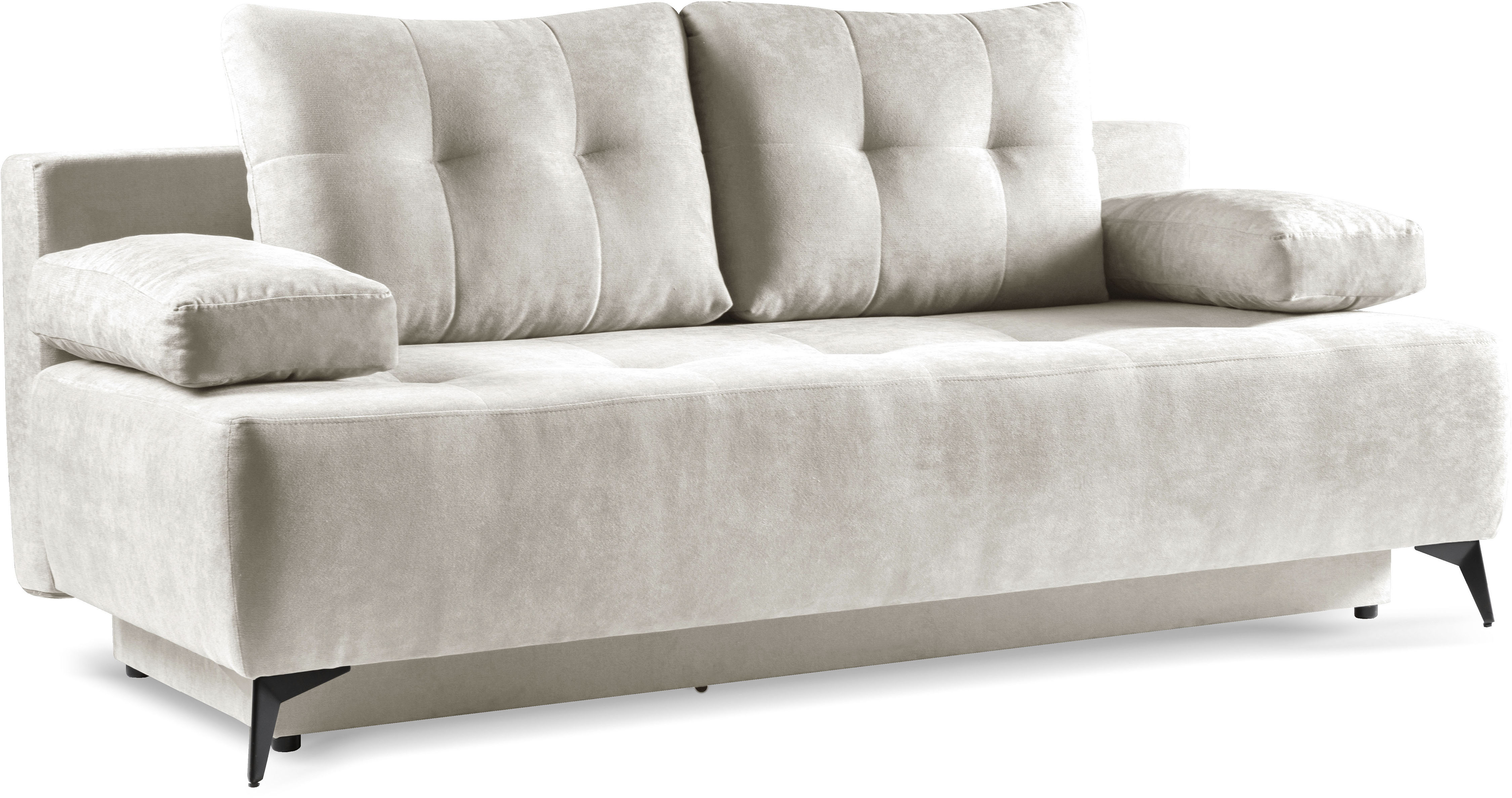 Thumbnail - WERK2 Schlafsofa "Oakland Bettsofa Breite 206cm, Liegefläche 202/145cm," 2-Sitzer Sofa & Schlafcouch mit Bettkasten