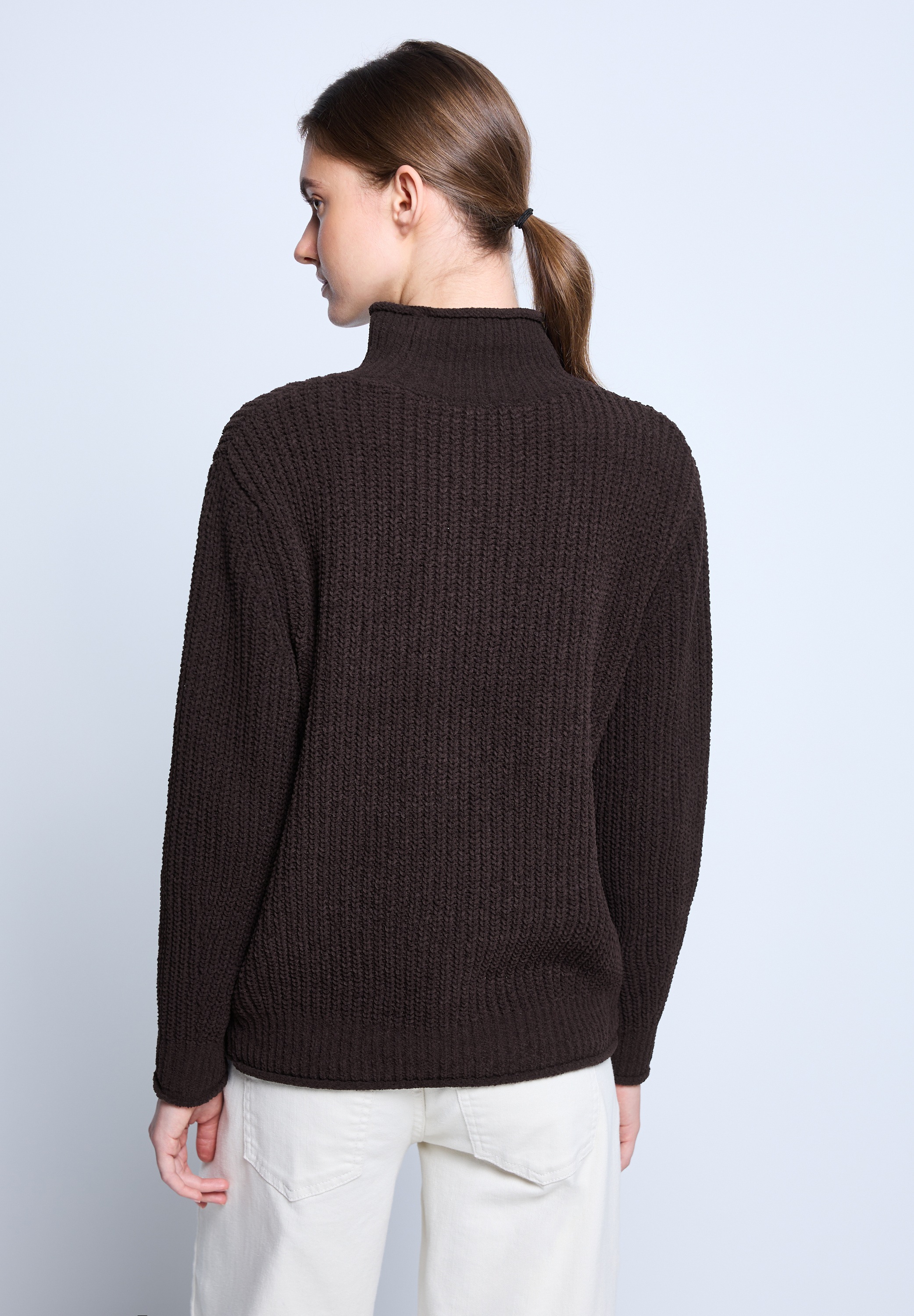 STREET ONE STUDIO Strickpullover aus softem Materialmix günstig online kaufen