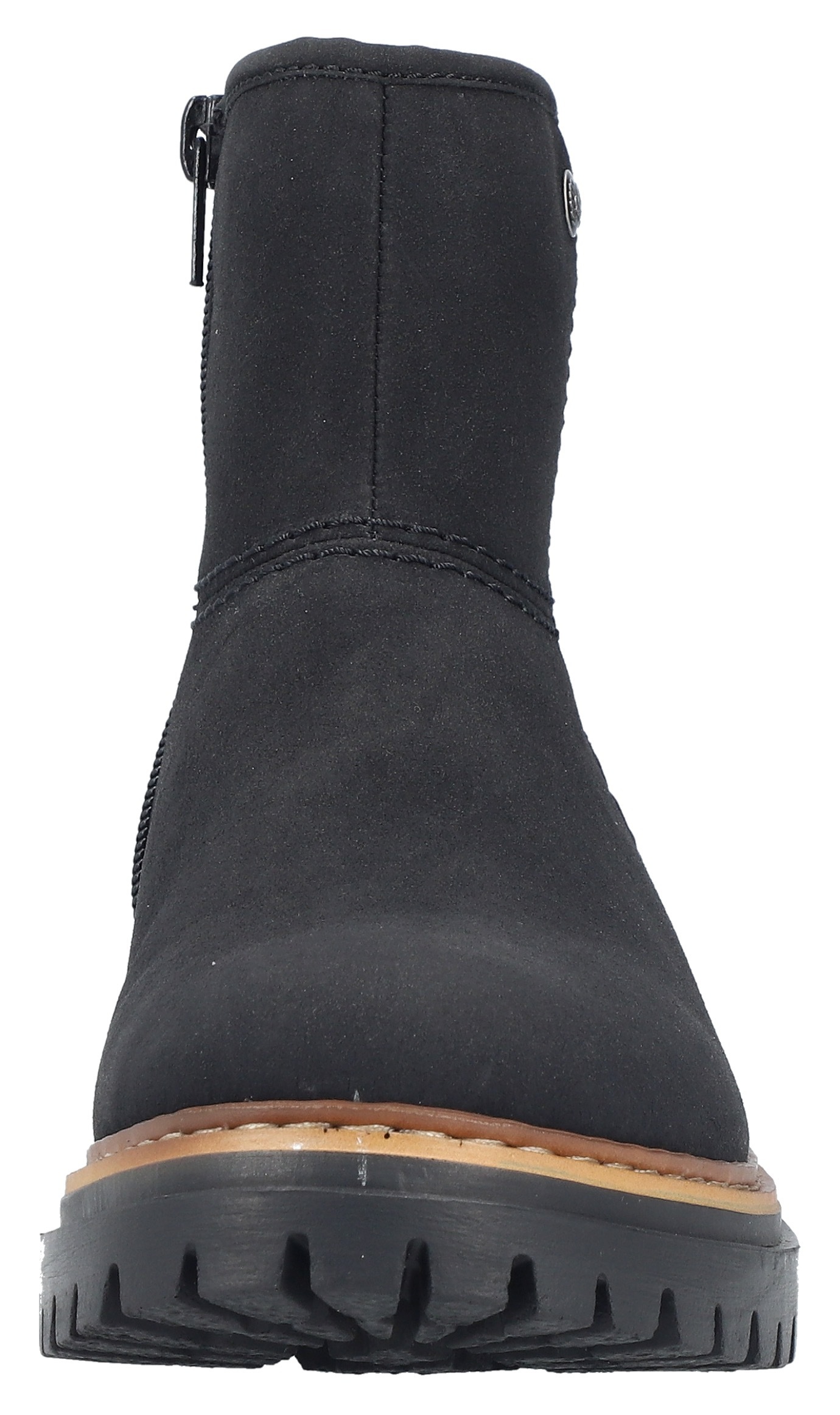 Rieker Winterstiefelette, Winterboots, Ankleboots, Profilsohle, mit Innenreißverschluss