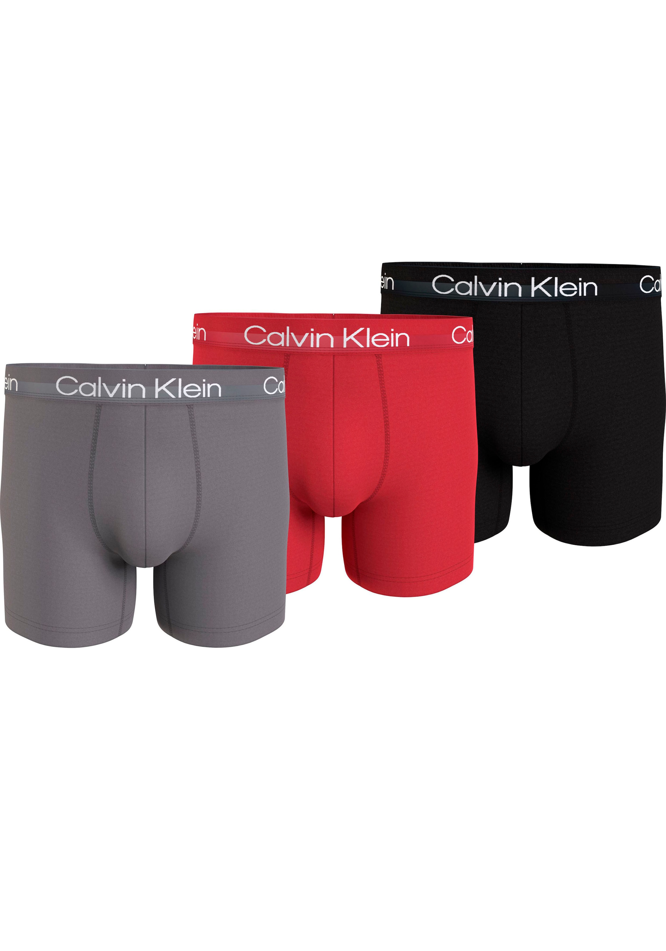 Calvin Klein Underwear Boxer "BOXER BRIEF 3PK", (Packung, 3er-Pack), mit lä günstig online kaufen