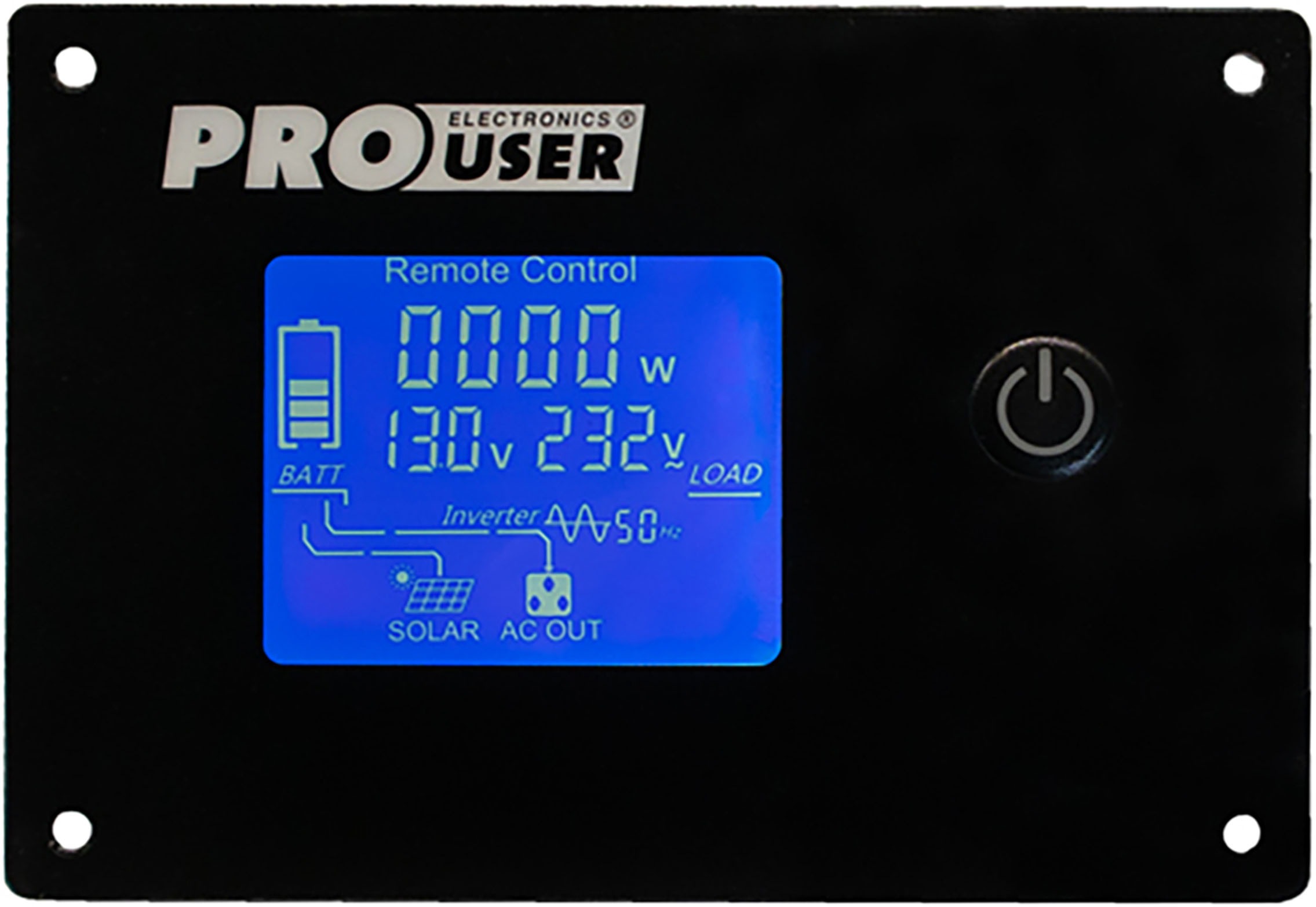 PROUSER Wechselrichter »Spannungswandler Sinus Hybrid 1500W«, (1 St.)