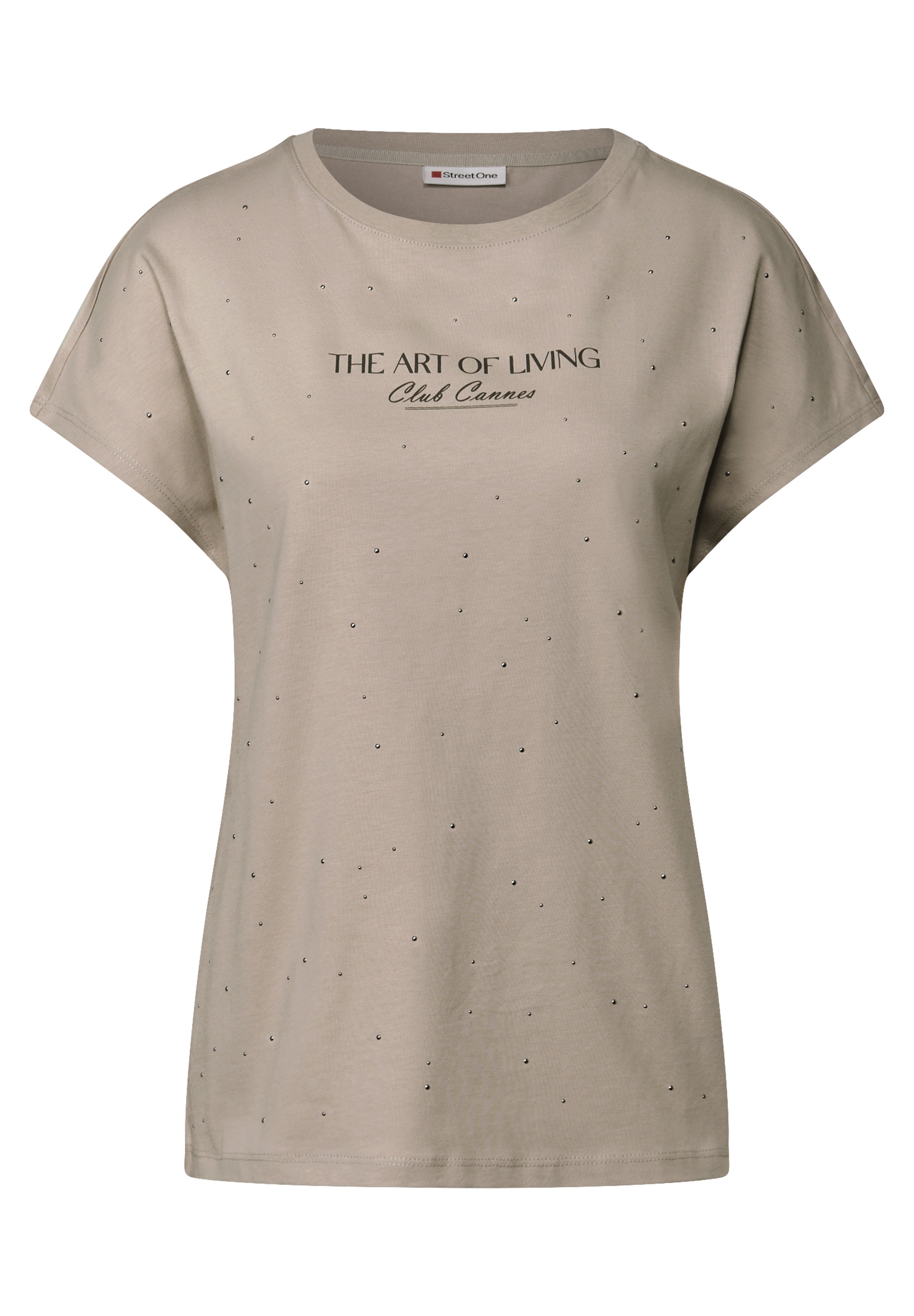 STREET ONE T-Shirt, aus reiner Baumwolle