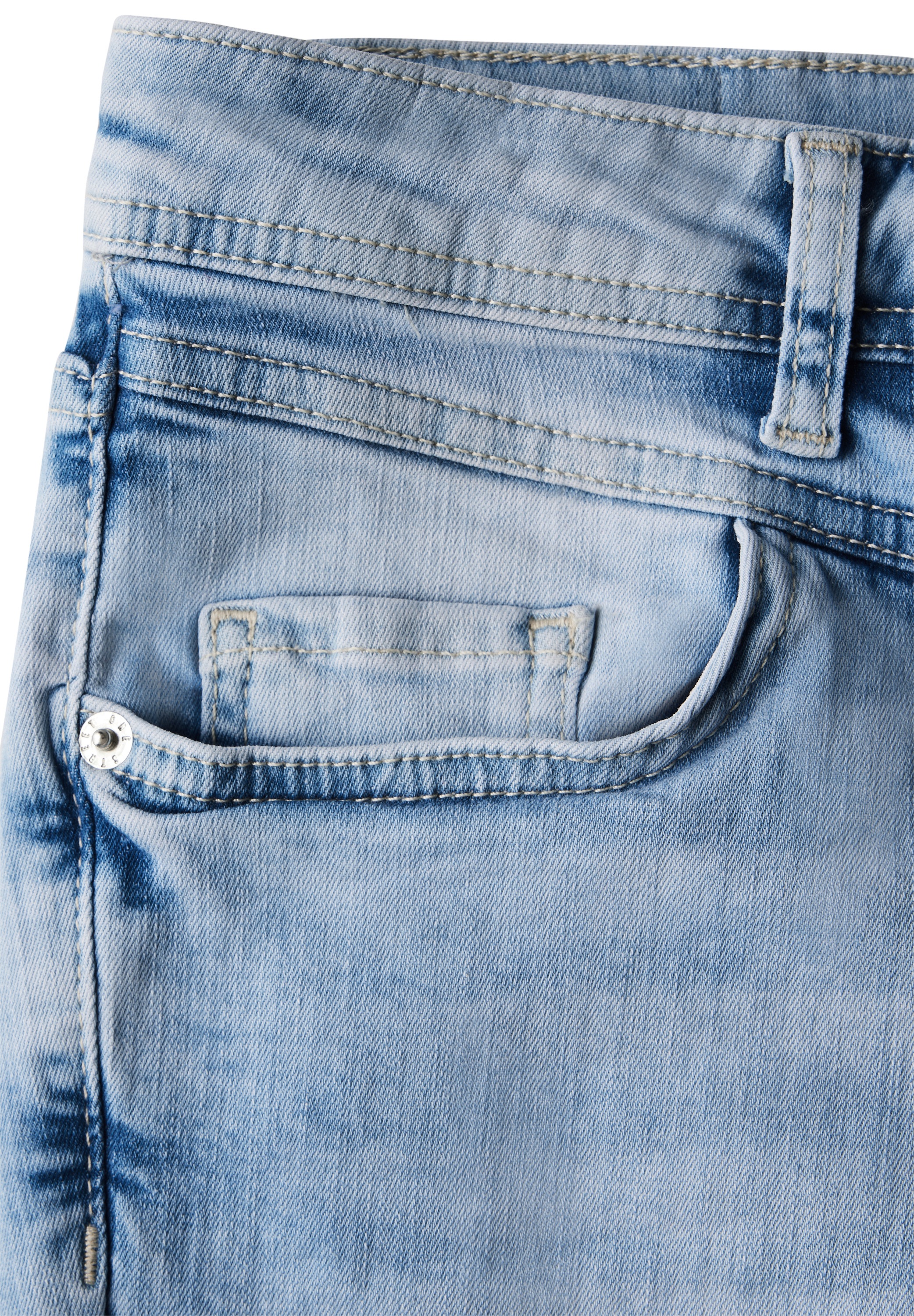 STREET ONE Gerade Jeans, Middle Waist