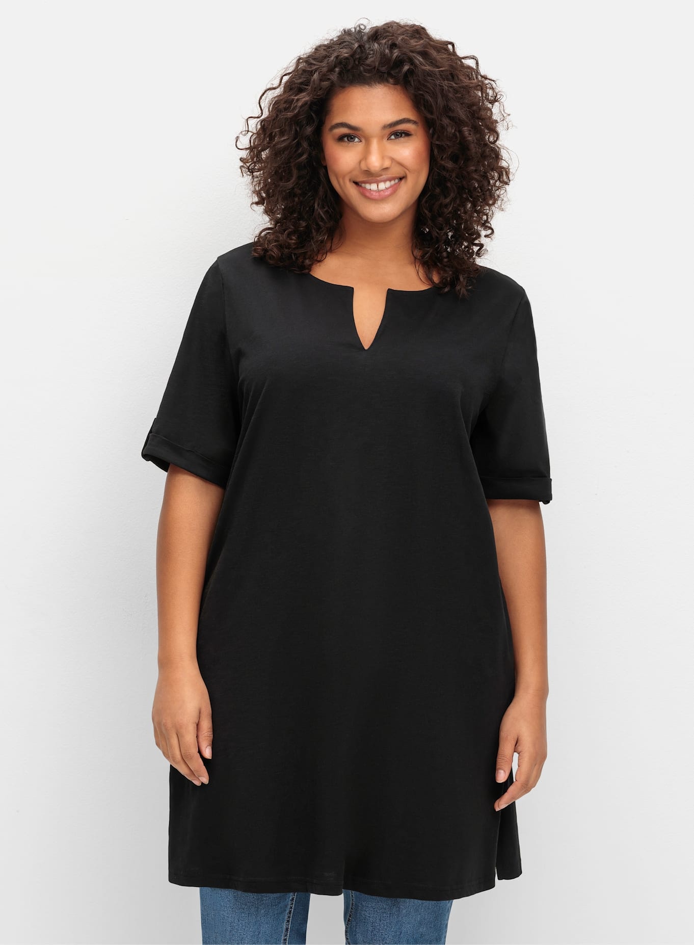 Sheego Longshirt »Longshirt«, (1 tlg.)