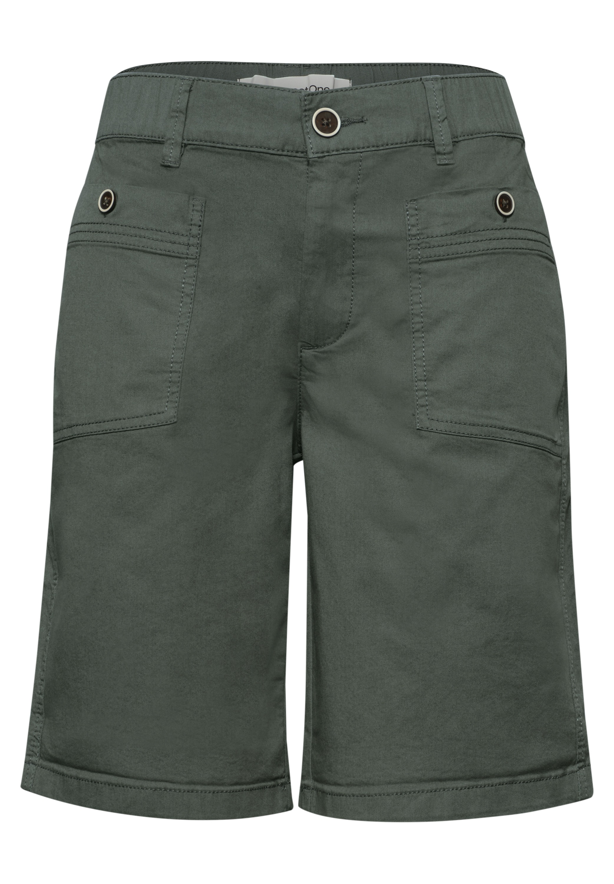 STREET ONE Bermudas »Style Yulius«  Sommershorts mit Turn-Up