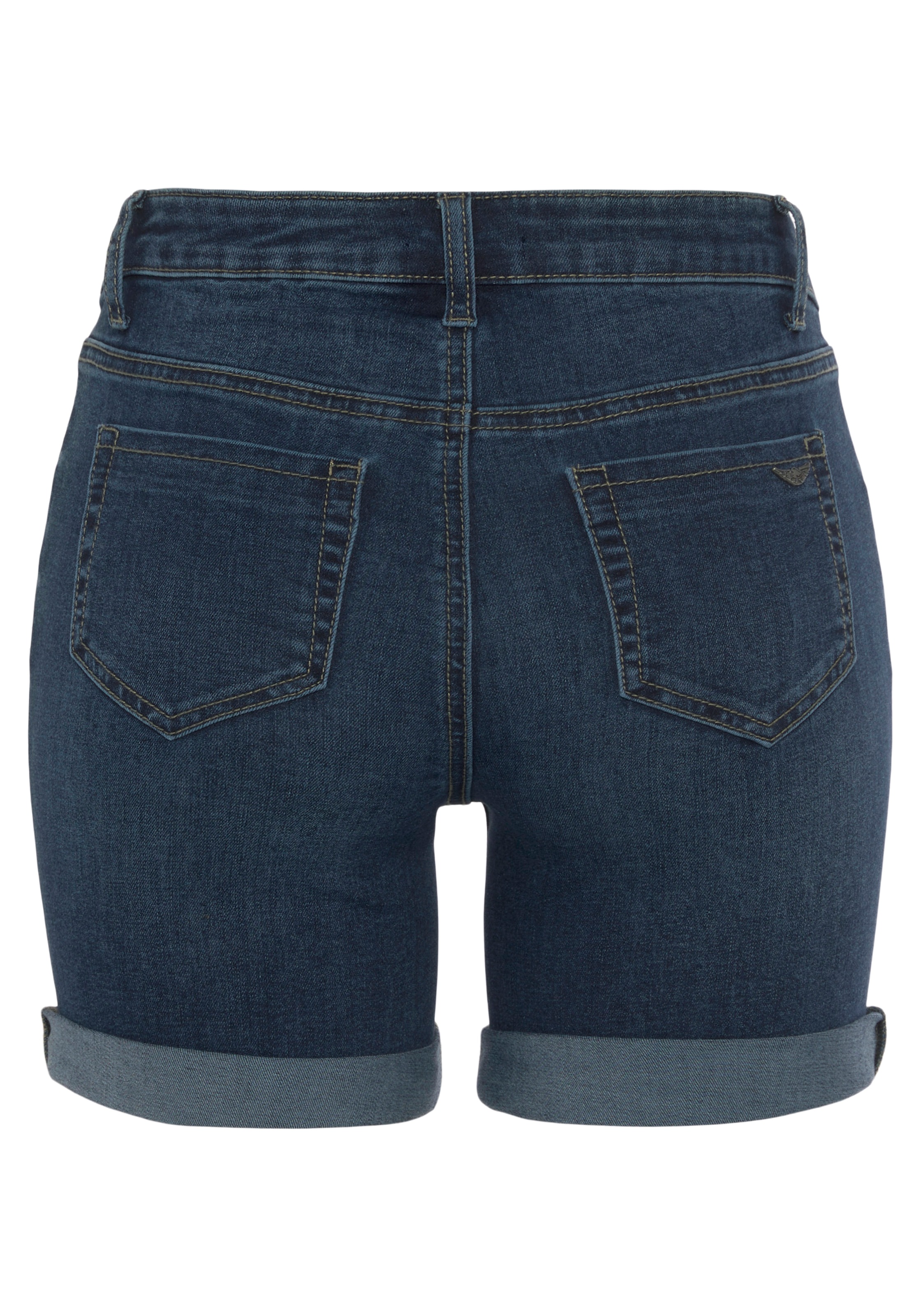 Arizona Jeansshorts »Ultra-Stretch«, Mid-Waist