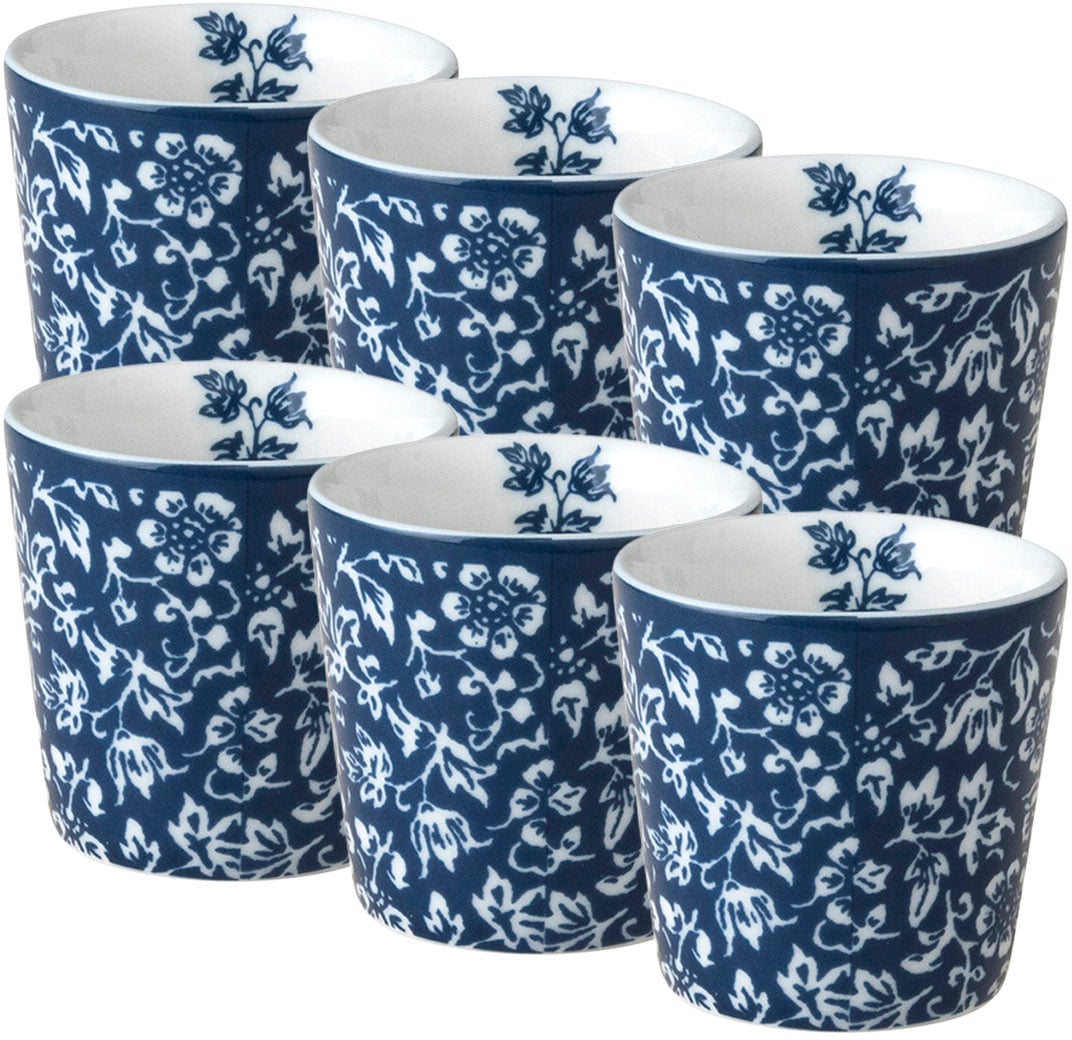 LAURA ASHLEY BLUEPRINT COLLECTABLES Eierbecher »Sweet Allysum«, (Set, 6 tlg.), Porzellan