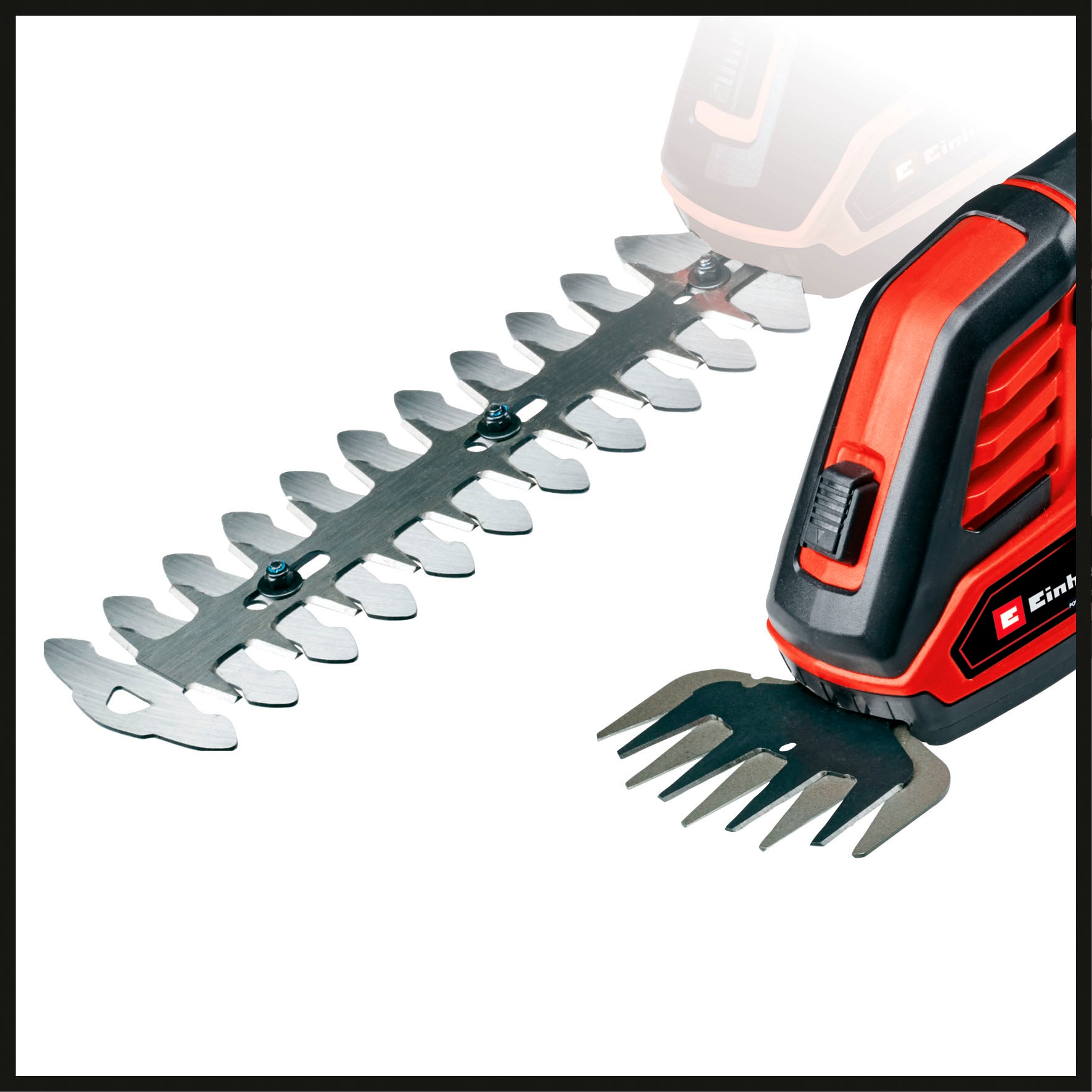 Einhell Akku-Gras- und Strauchscherenset »»GE-CG 18/100 Li T Kit«« ()  Inkl. 2,5 Ah Akku und Ladegerät