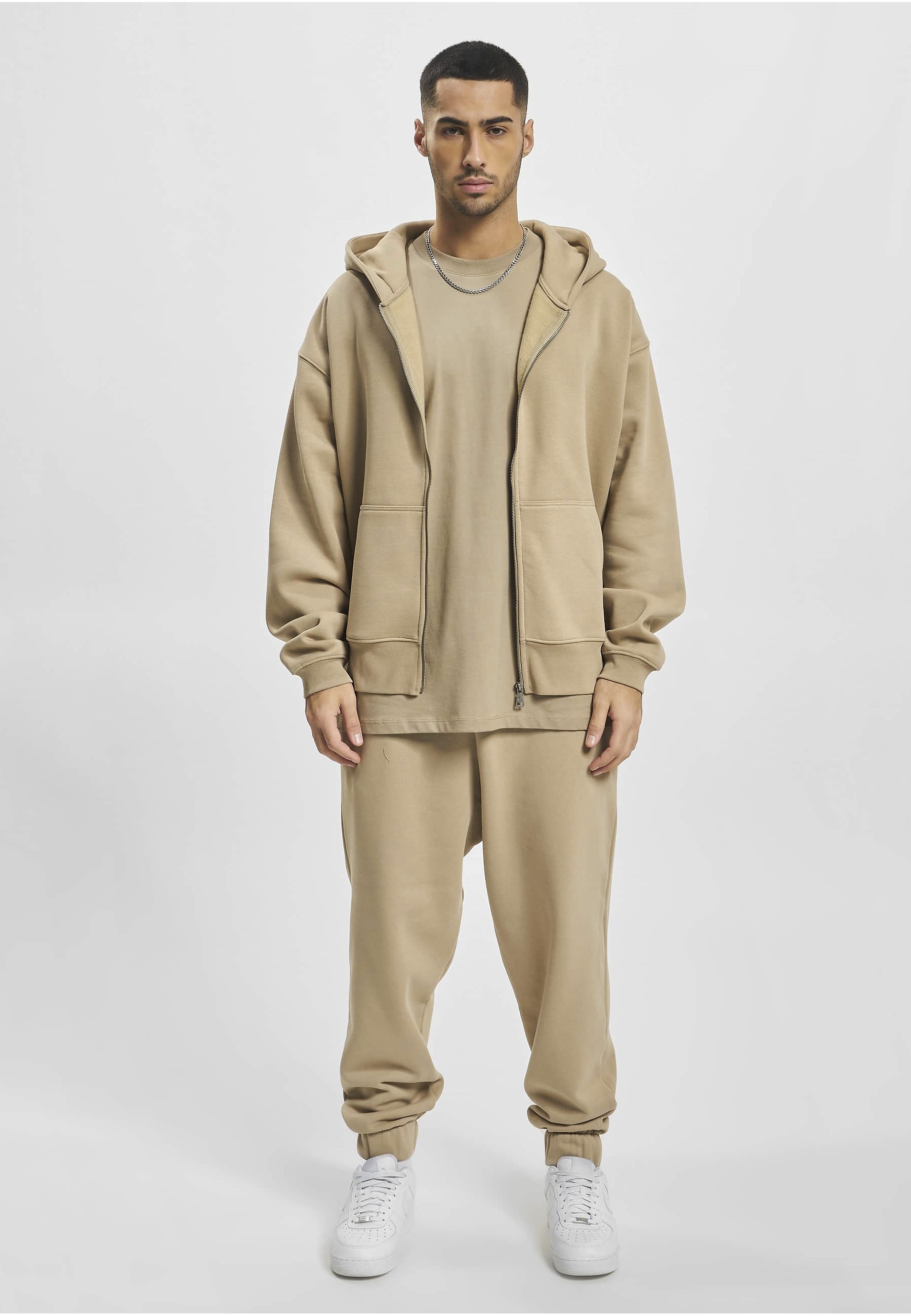 DEF Strickpullover »DEF Herren DEF Zip Hoody« 1