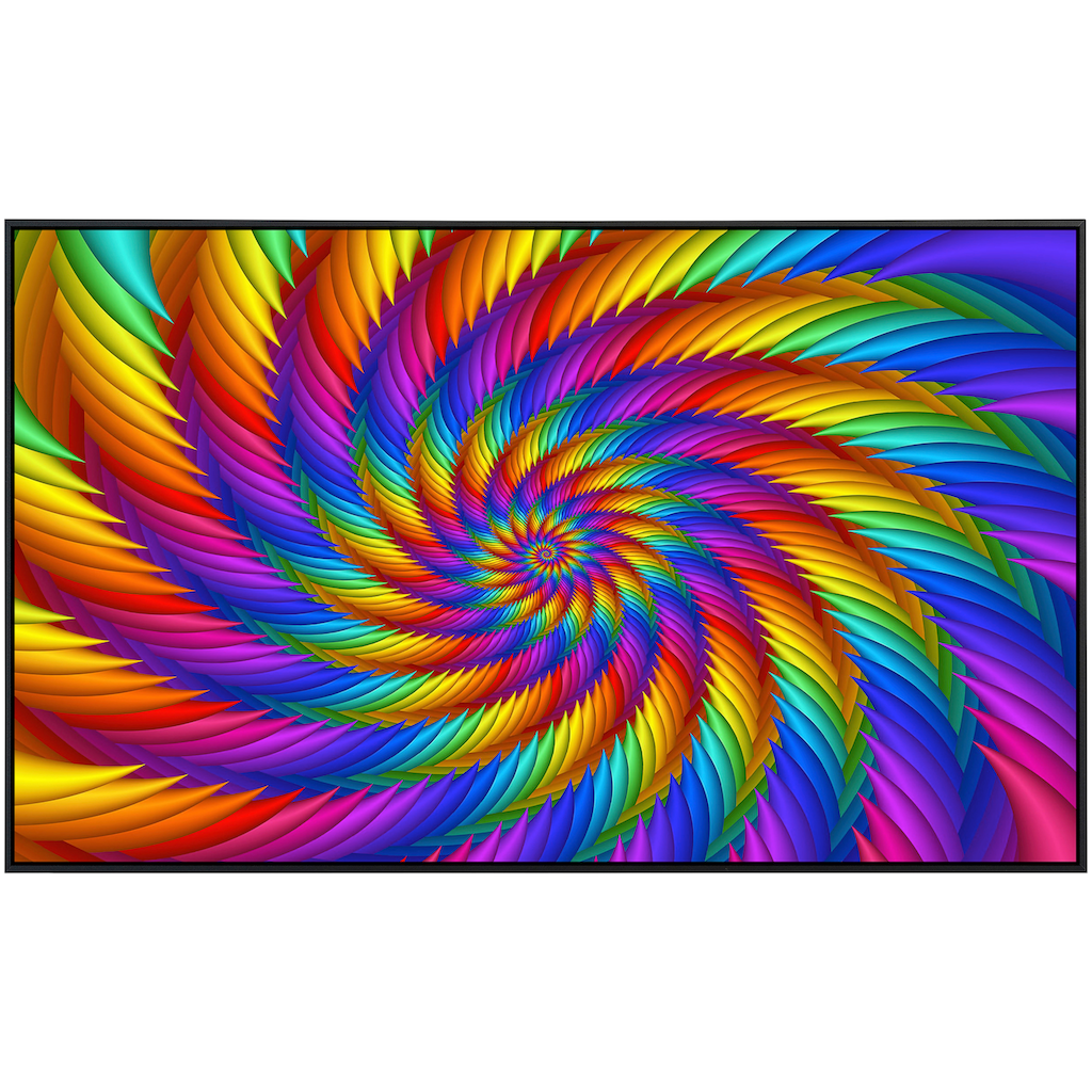 Papermoon Infrarotheizung »Psychedelische Regenbogenspirale«