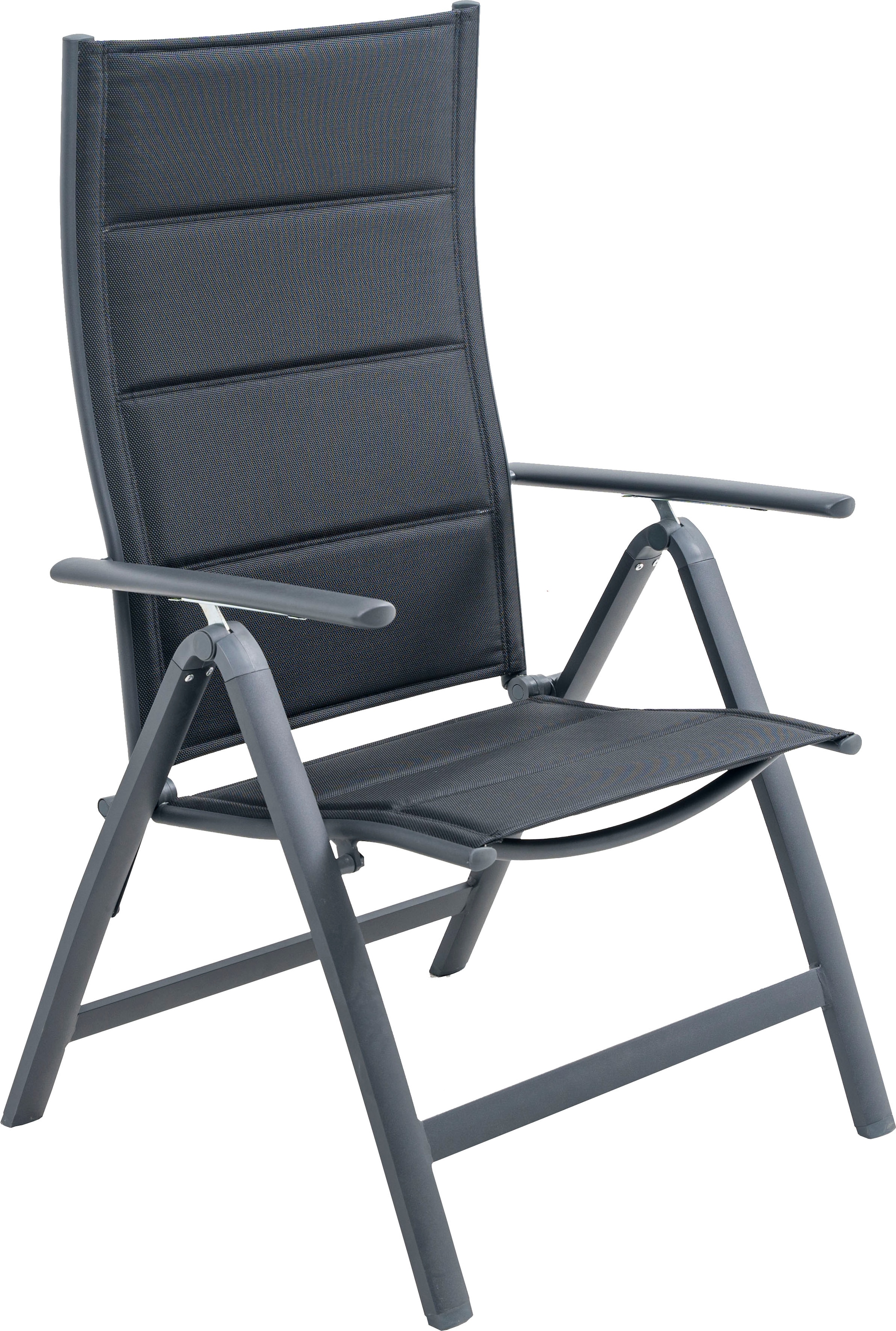 KONIFERA Garten-Essgruppe »»Carini««, (Set, 9 tlg., 8x Sessel, Tisch ausziehbar 90x184-224x75 cm), Aluminium/ Textilgewebe