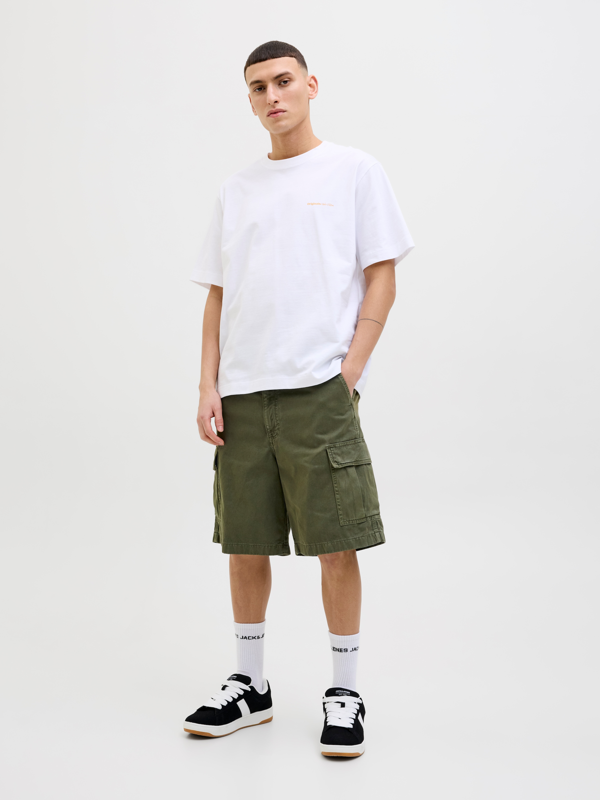 Jack & Jones Cargohose »JPSTKARL AVERY CARGO SHORTS LNG«