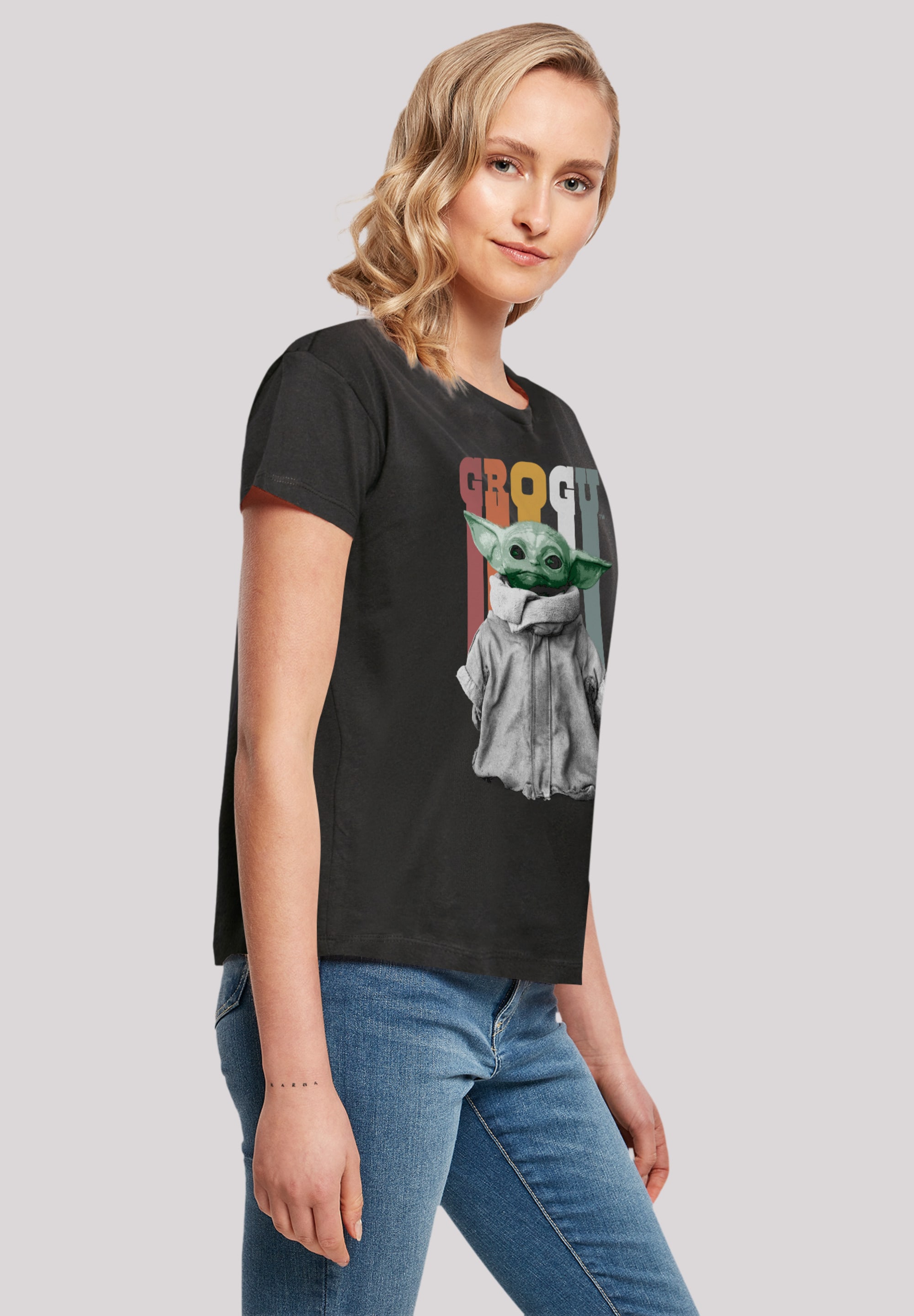 F4NT4STIC T-Shirt »Star Wars The Mandalorian Qualität online Premium kaufen Vintage«, Child | The BAUR