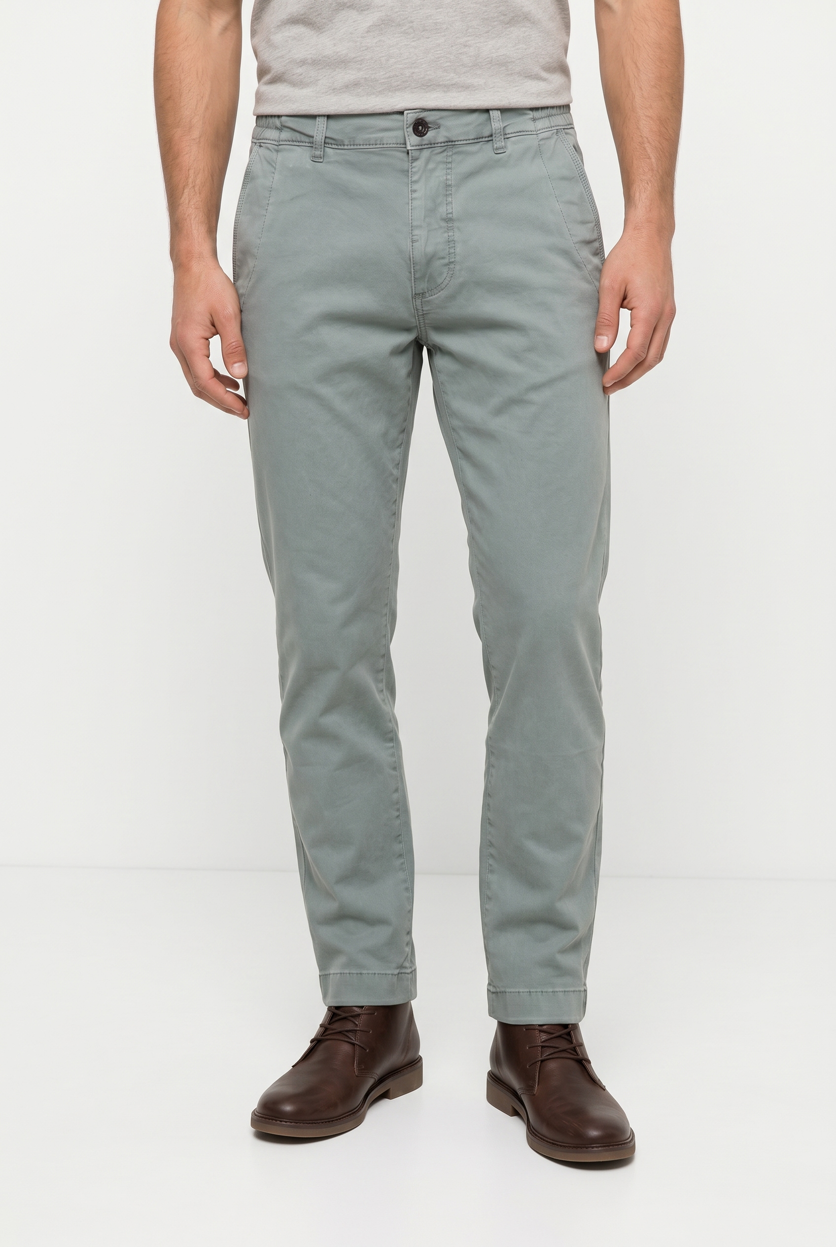 Camel Active Chino Pants Men Stormy Blue 34/30 4