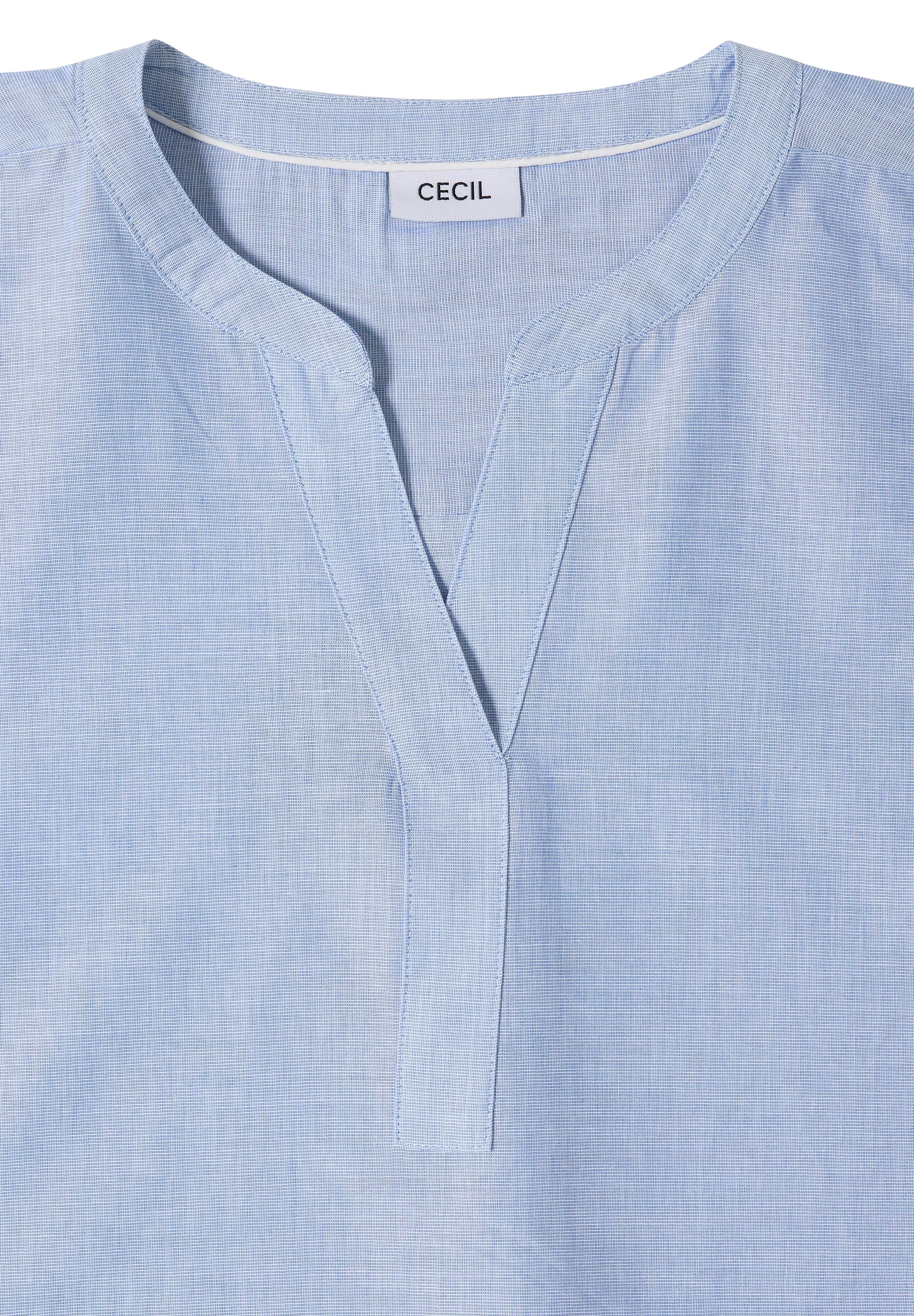 Cecil Kurzarmbluse aus reiner Baumwolle