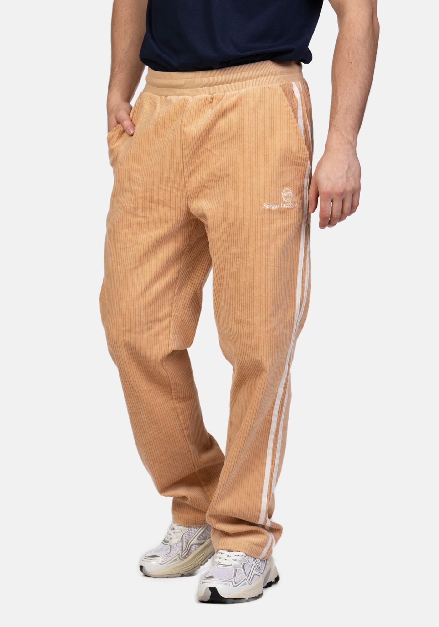 Sergio Tacchini Jogginghose »EDGAR CORDUROY TRACK PANTS Herren«, Trainingshose Herren, Jogginghose, Retro, Sporthose, Streetwear, Sale