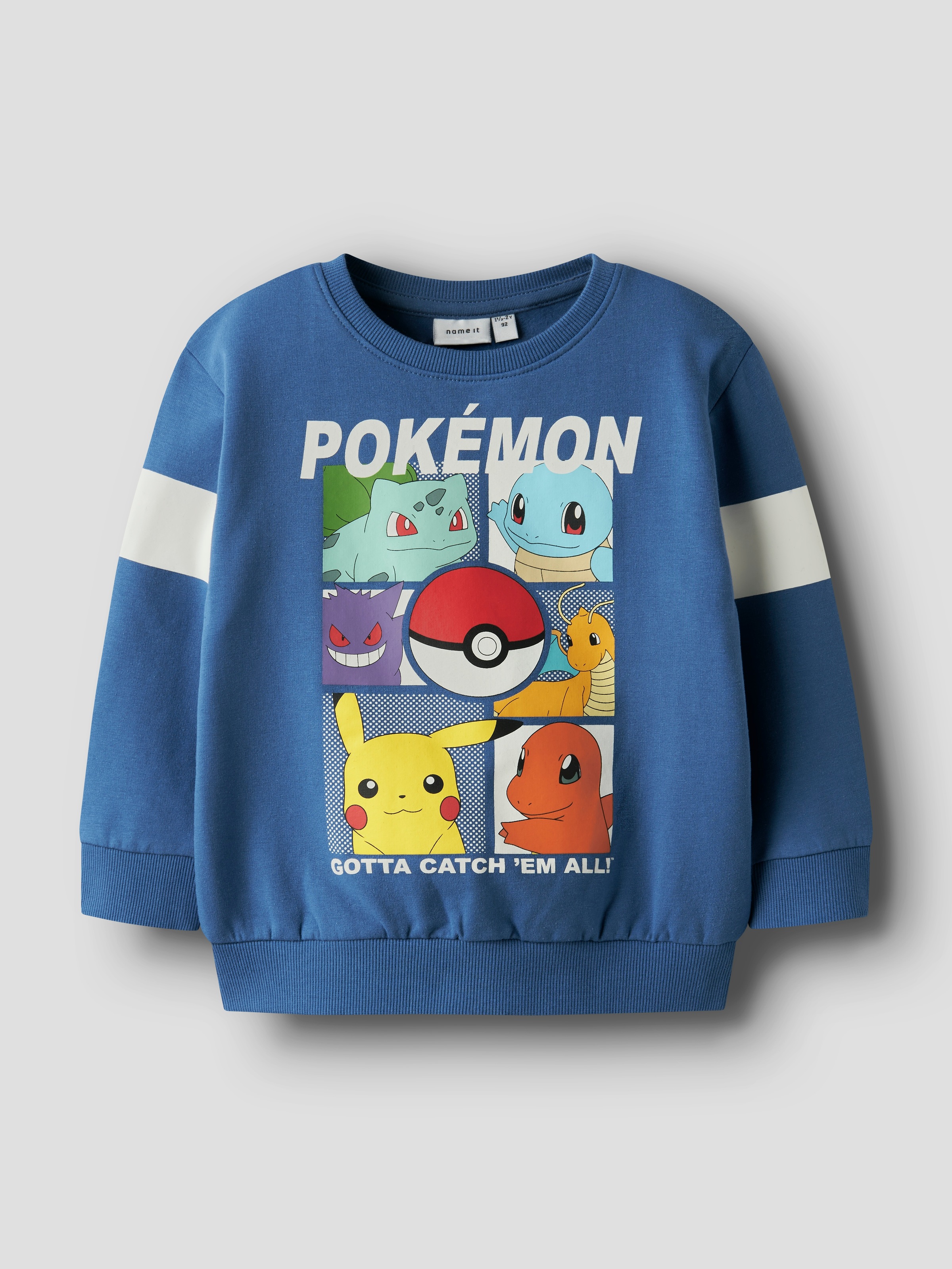 Thumbnail - Name It Sweatshirt "NMMJUSSY POKEMON NREG SWEAT BRU NOOS SKY"