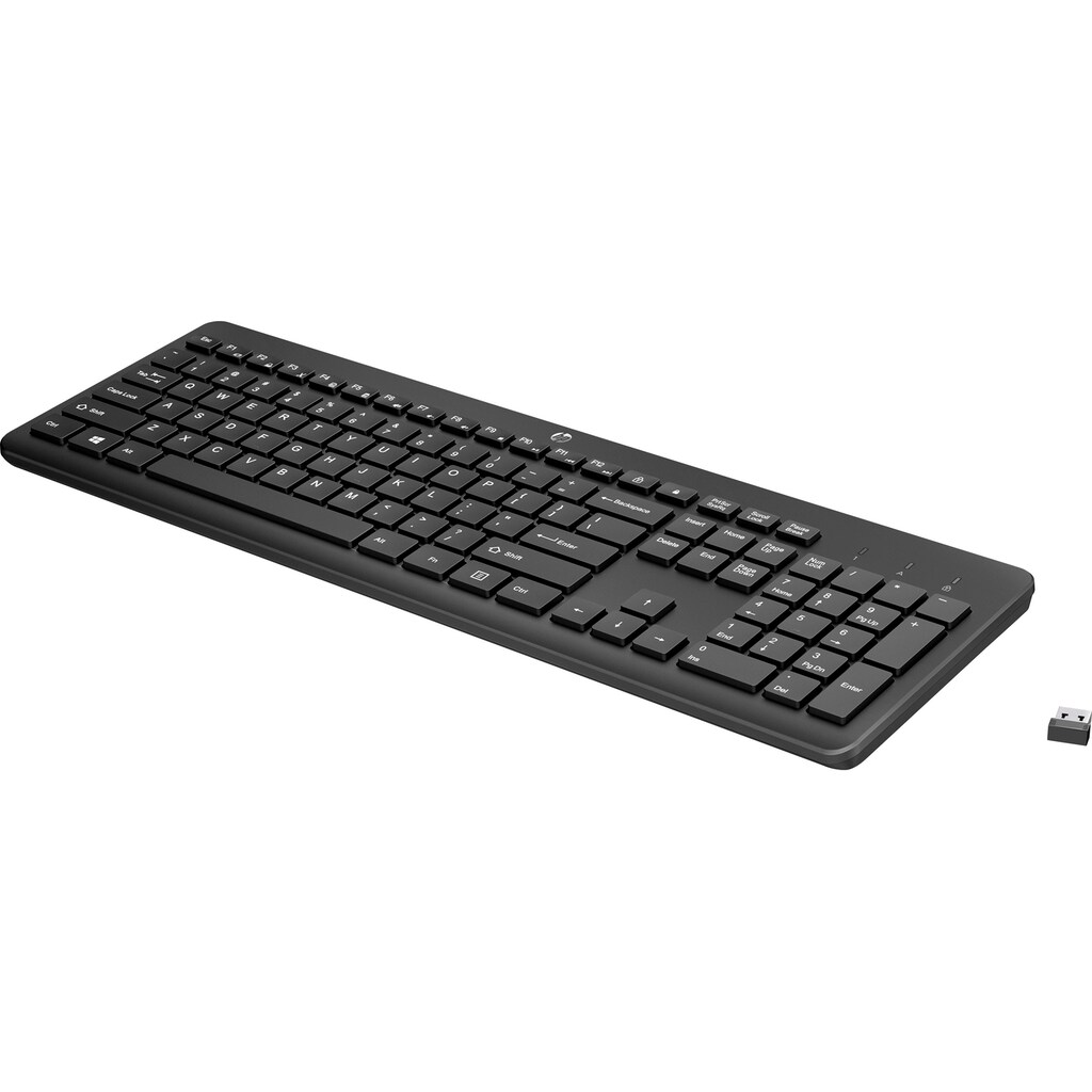 HP Tastatur »230«, (Fn-Tasten-Ziffernblock)