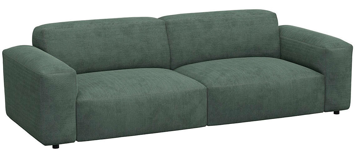 FLEXLUX 3-Sitzer »Lucera Sofa, super bequem durch hochwertigen Sitzaufbau mit Kaltschaum«, modern & anschmiegsam, Designsofa