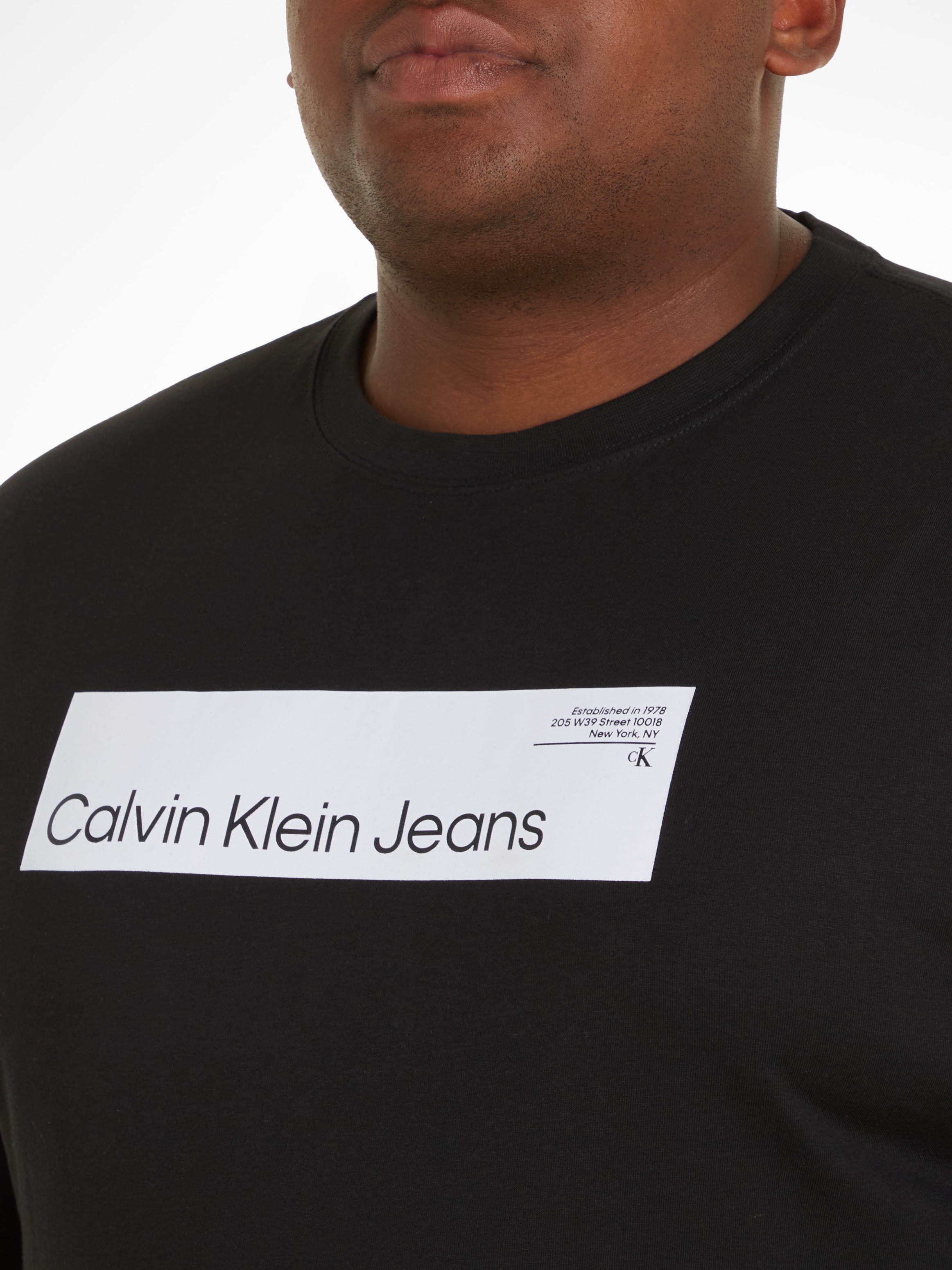 für ▷ LOGO Jeans T-Shirt TEE« BAUR HYPER | Calvin Klein REAL BOX »PLUS Plus