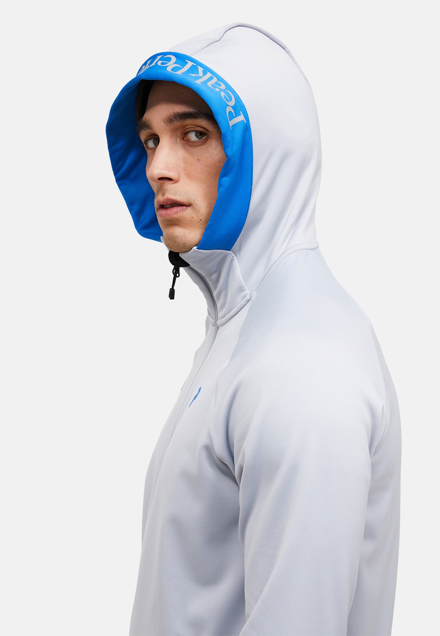 Peak Performance Fleecejacke »M Rider Essentials Midlayer Zip Hood« mit sportivem Design