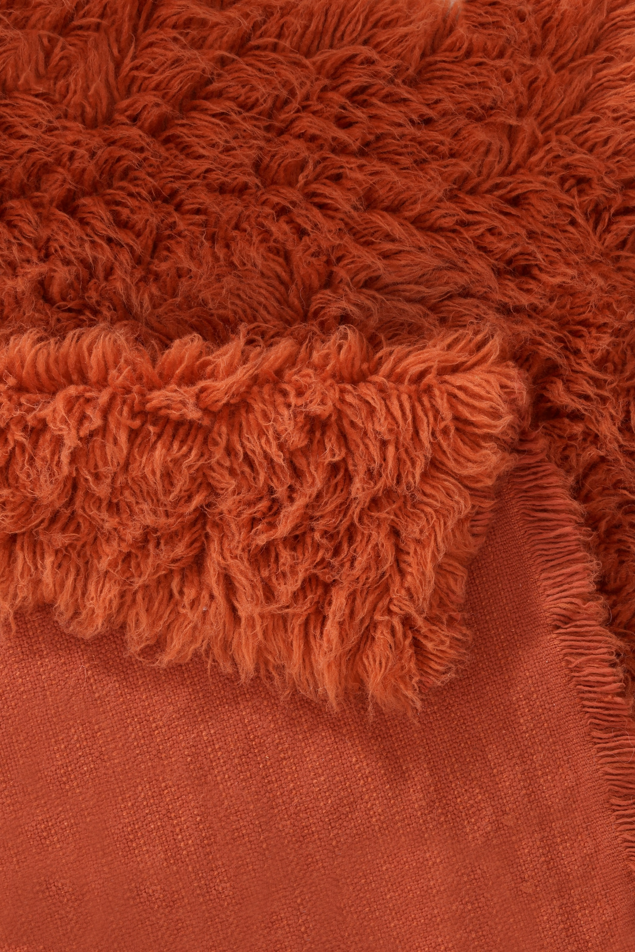 Böing Carpet Wollteppich »Flokati 1500 g«, rechteckig, Handweb Teppich, Uni- Farben, reine Wolle, handgewebt | BAUR