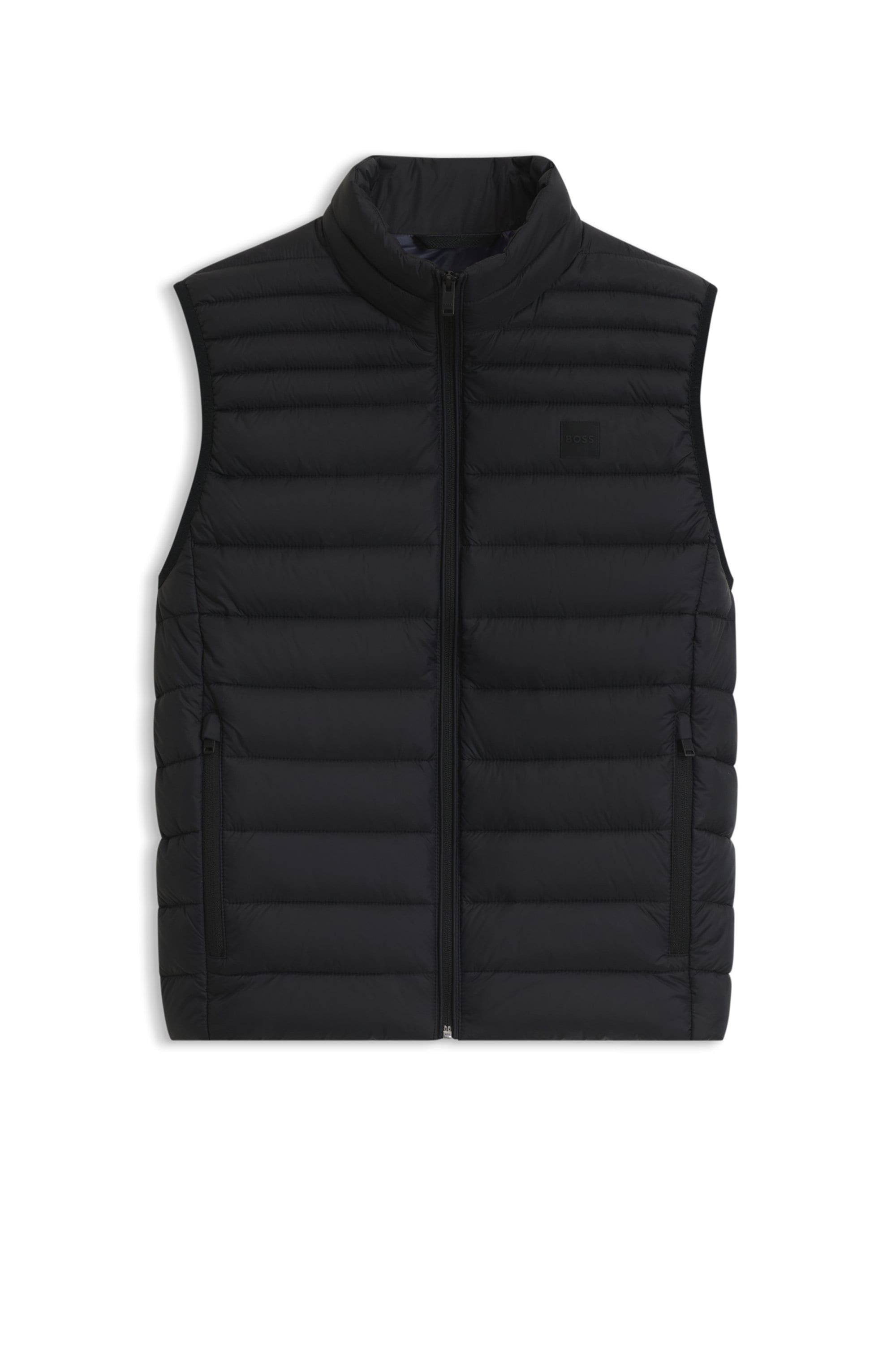 BOSS ORANGE Steppweste »Odeno« Stehkragen, slim fit, kurze Länge
