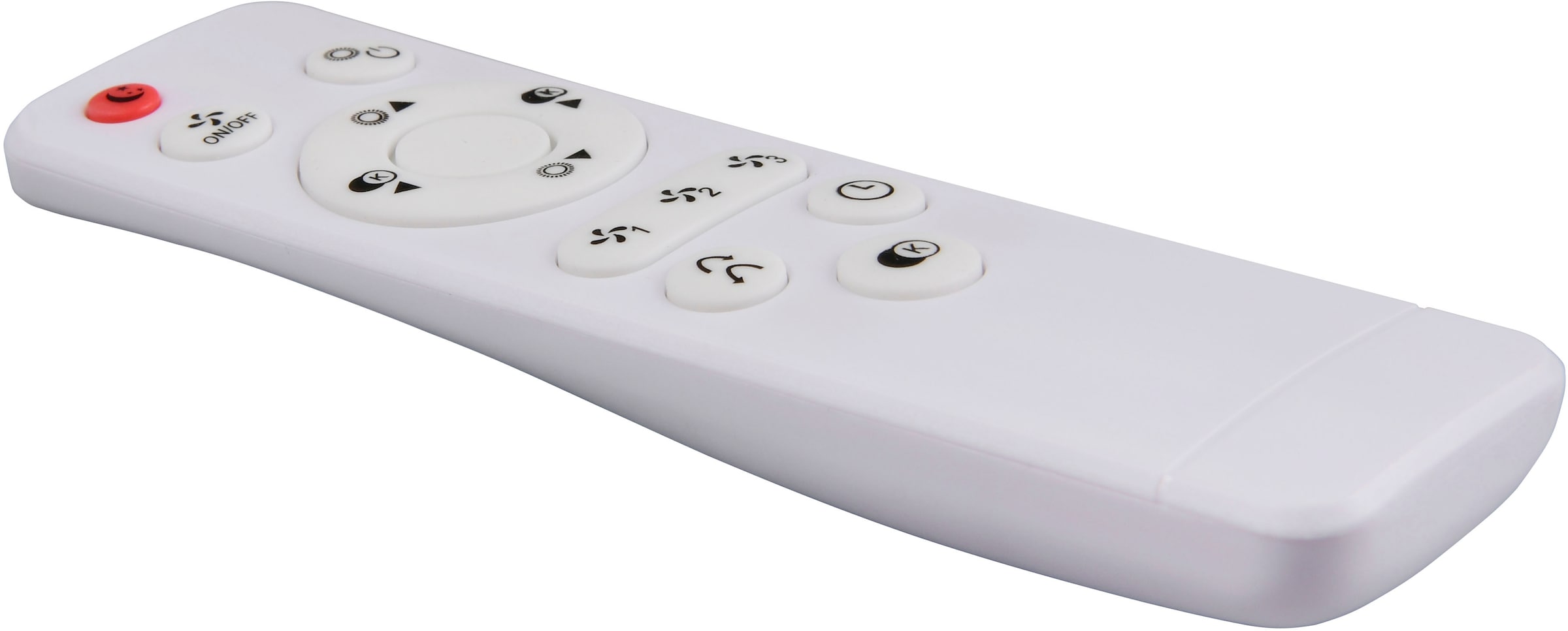 REALITY Leuchten LED Deckenleuchte »MUONIO mit Ventilator, Deckenventilator mit Licht, 20W LED CCT Ø 40cm« LED-Board 1 Stk. Farbwechsler | warmweiß - kaltweiß Fernbedienung 3 Geschwindigkeiten Timer Vor- & Rücklauf dimmbar