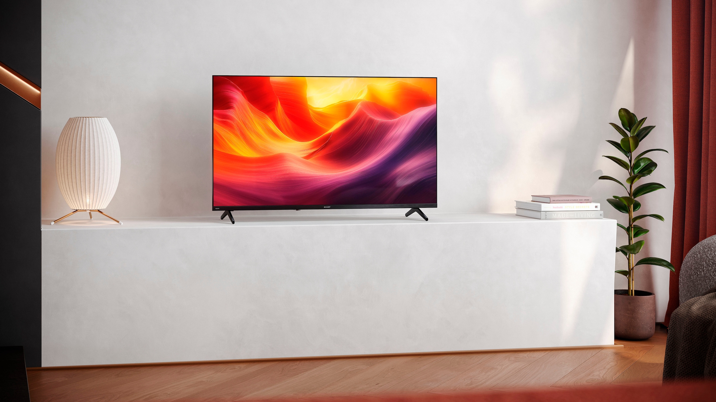 Sharp QLED-Fernseher »2T-C40HF3x«, Full HD, Google TV-Smart-TV