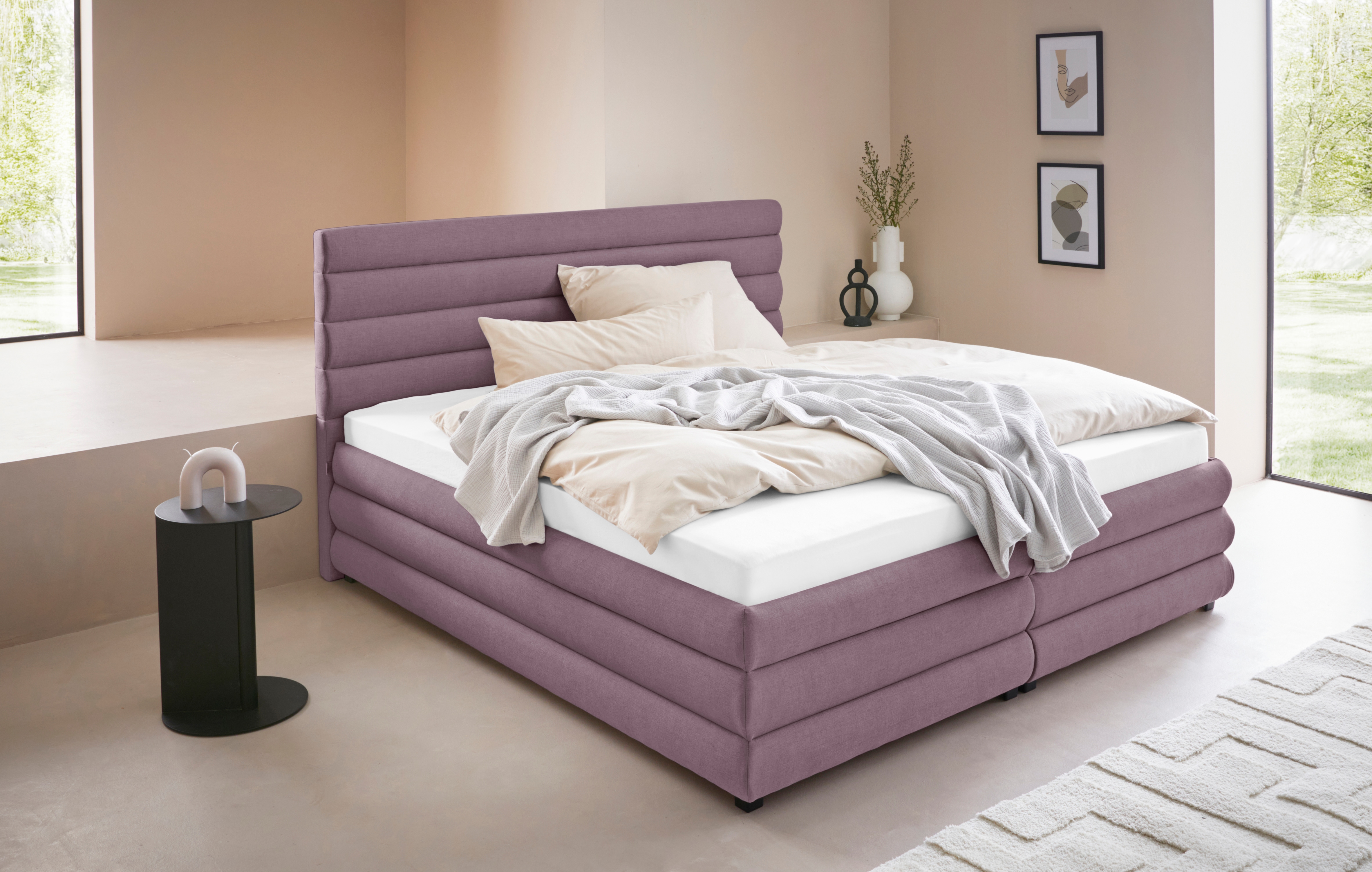 LeGer Home by Lena Gercke Polsterbett "Maylis" wahlweise mit und ohne Matratze und Lattenrost, auch in 200cm Breite
