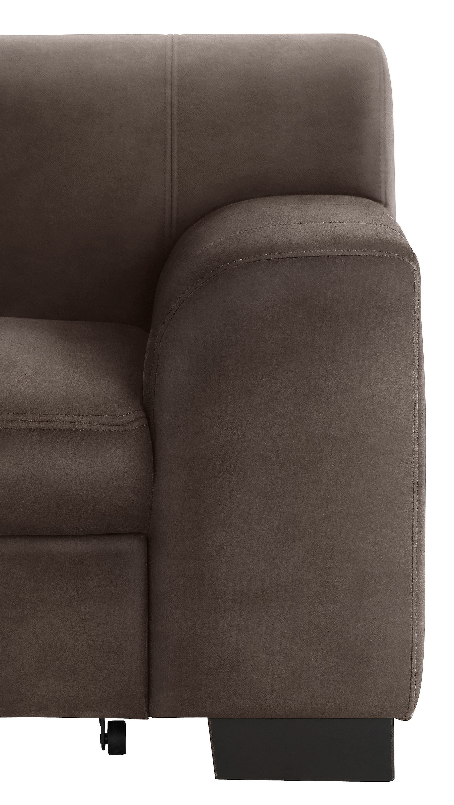 Home affaire Ecksofa »Falk L-Form«, mit Federkern und wahlweise mit Bettfunktion