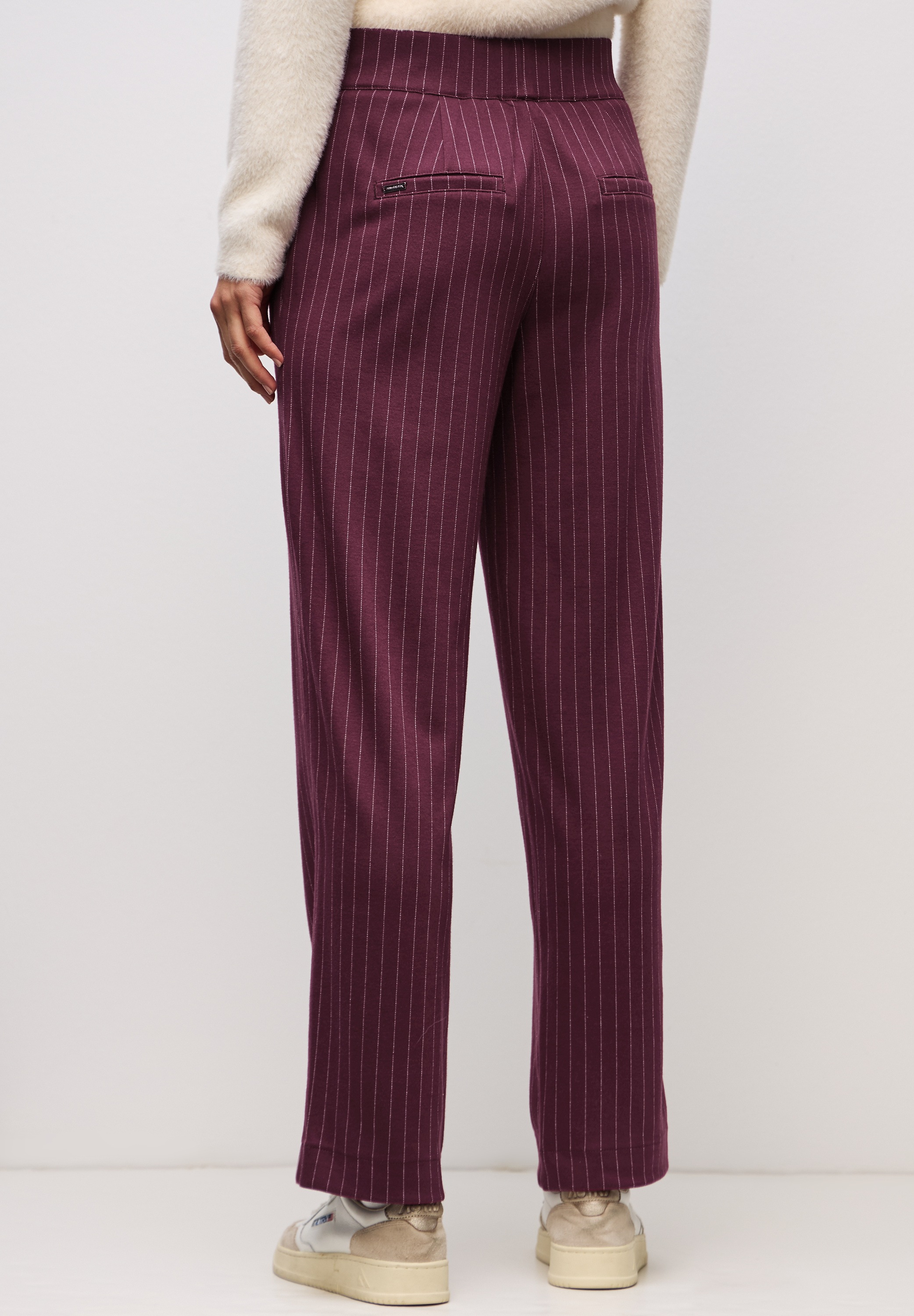 STREET ONE Stoffhose mit Nadelstreifenmuster günstig online kaufen