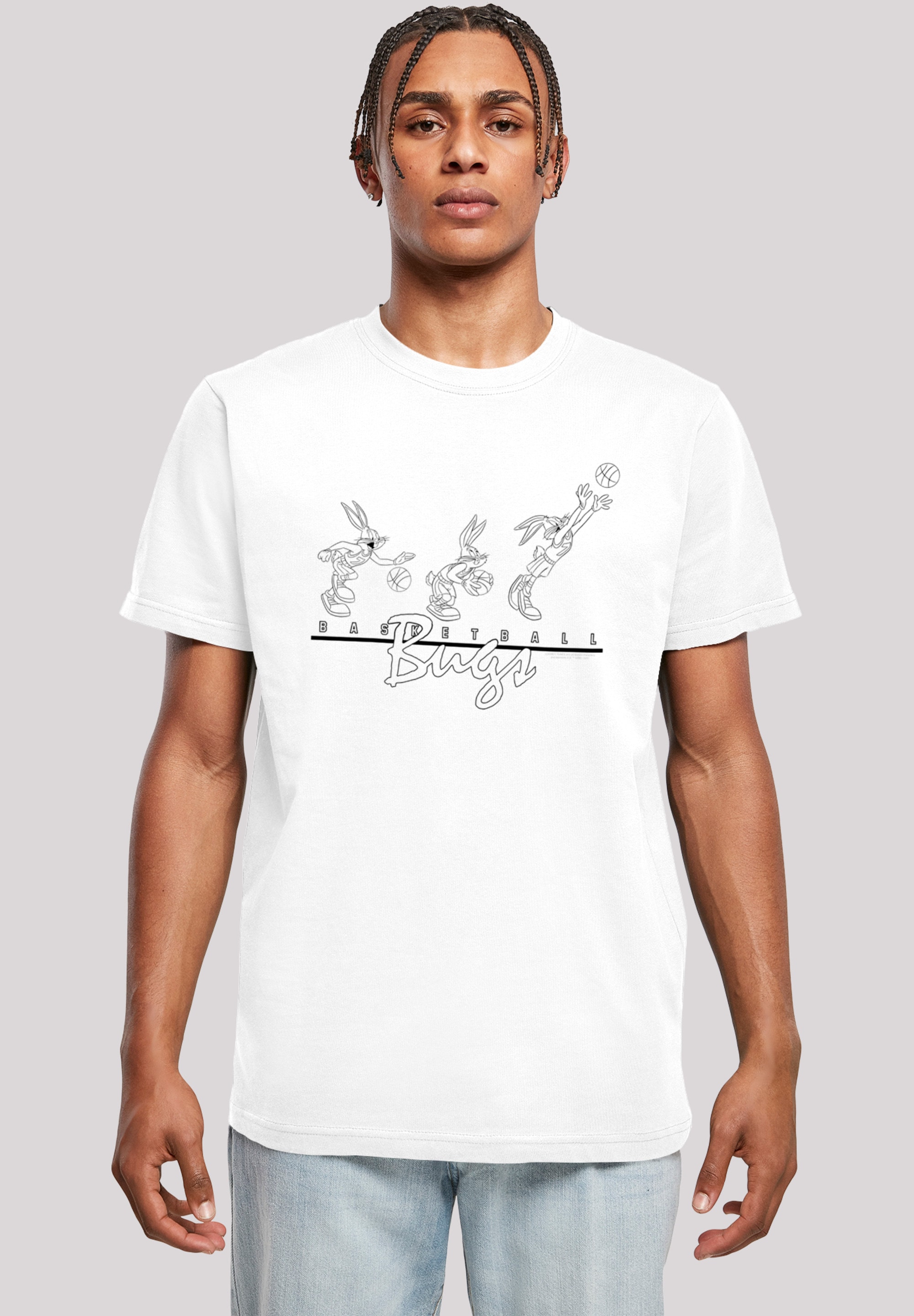 F4NT4STIC T-Shirt "Looney Tunes Basketball Bugs", Print günstig online kaufen