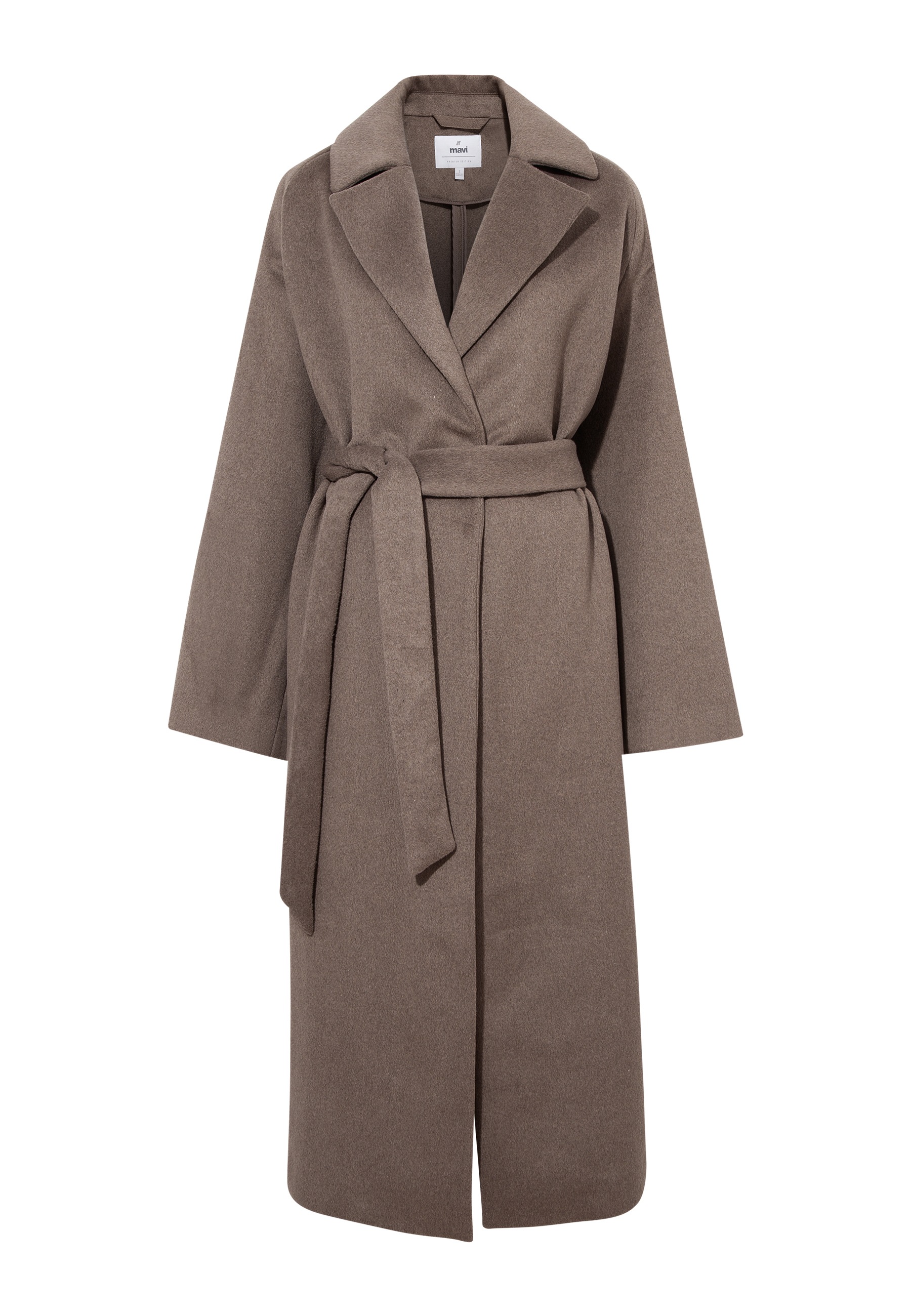 Mavi Parka »WOOL BLEND COAT«, Mantel lang