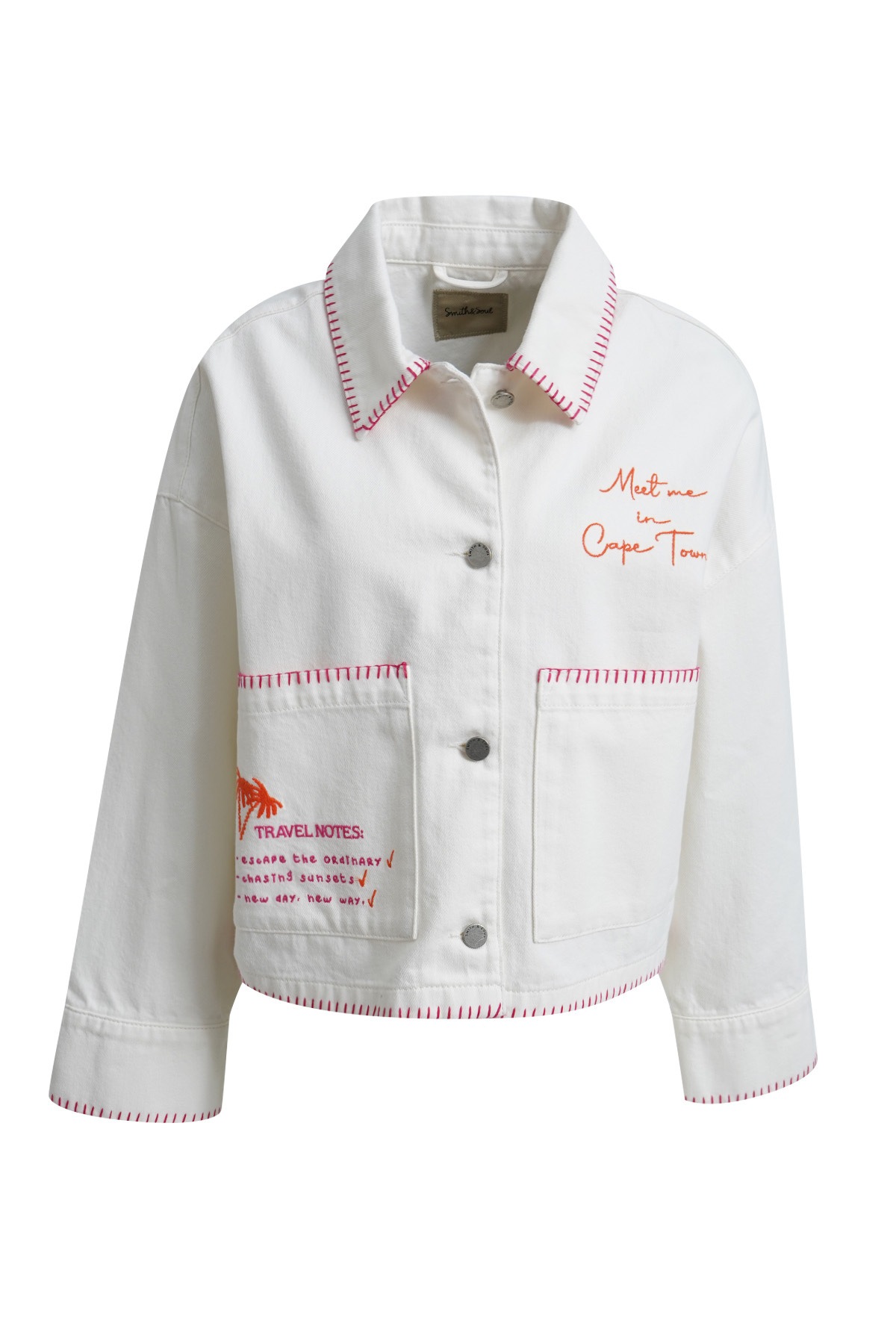 Smith & Soul Jeansjacke ohne Kapuze