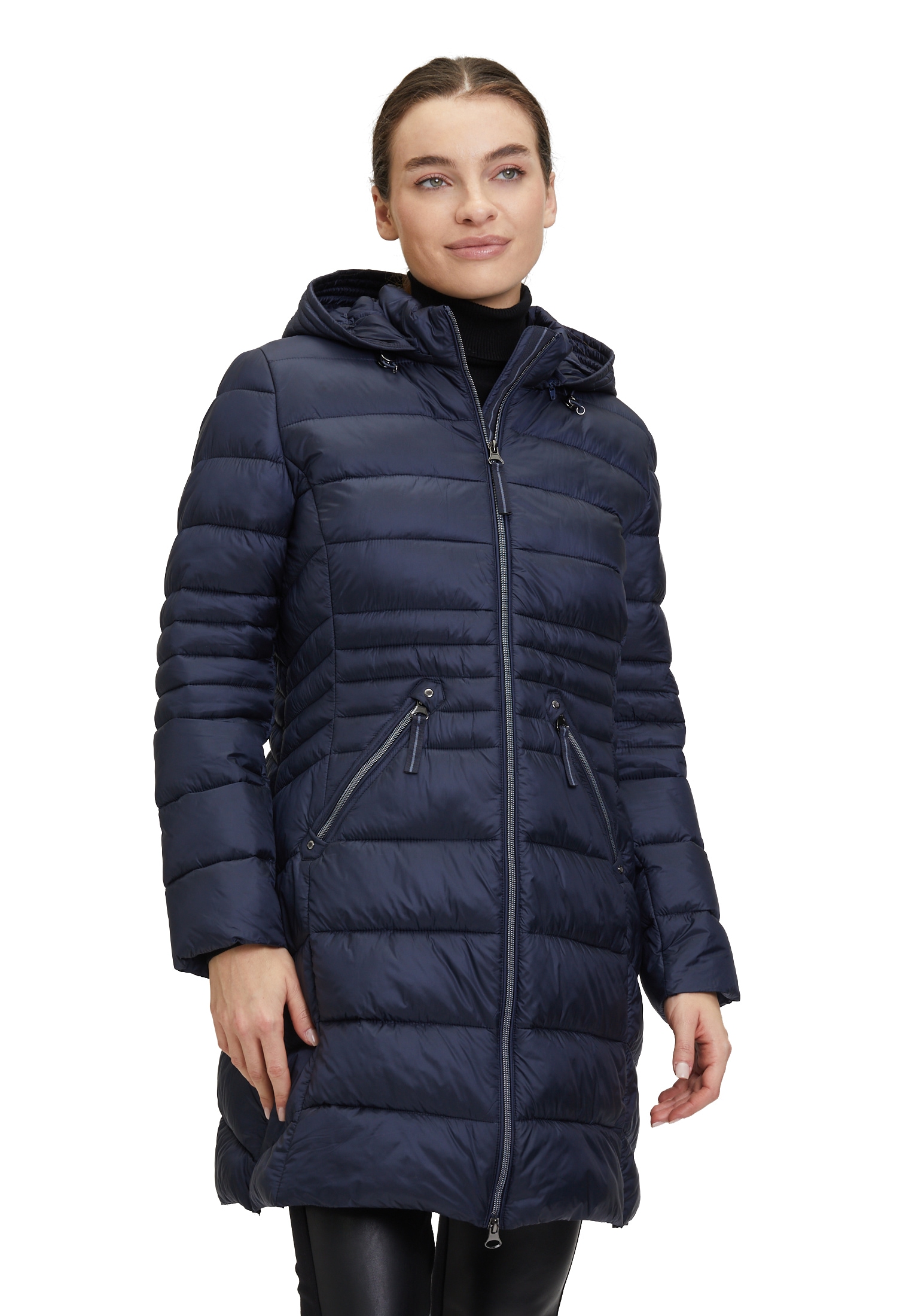 Betty Barclay Steppjacke "Betty Barclay Steppjacke mit abnehmbarer Kapuze", mit Kapuze