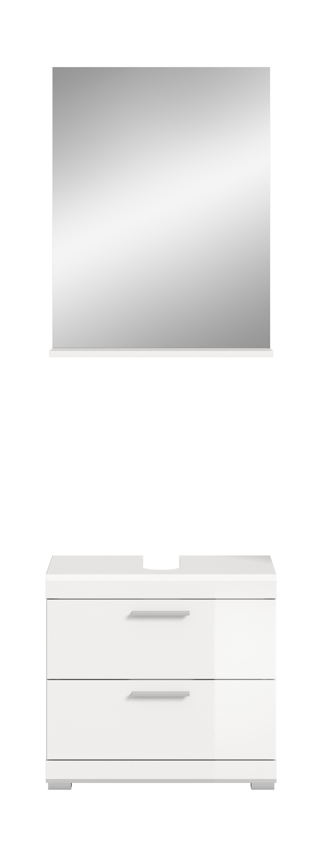 Thumbnail - INOSIGN Badmöbel-Set "Siena, 2 teilig, bestehend aus: Waschbeckenunterschrank, Spiegel" Set, TOPSELLER, 2 Stk. tlg.