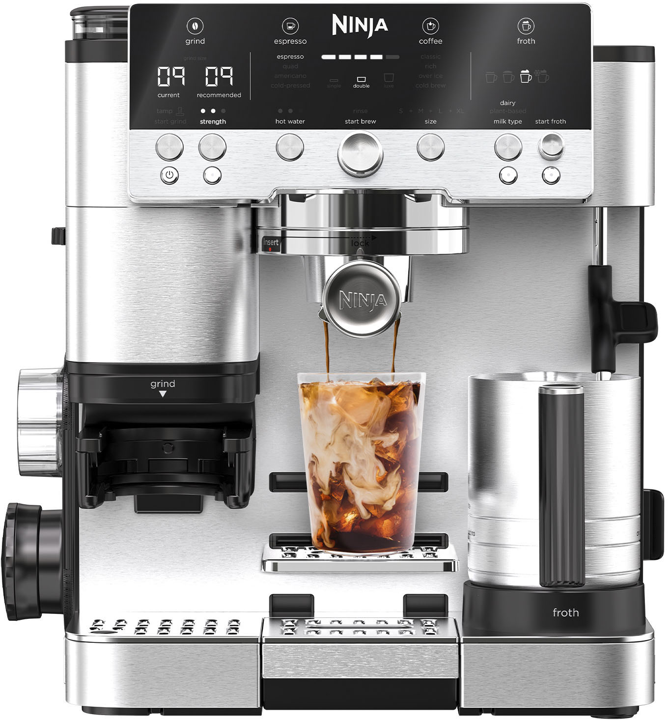 Thumbnail - NINJA Espressomaschine "ES601EU", Espresso-, Cold Brew- und Filterkaffeemaschine
