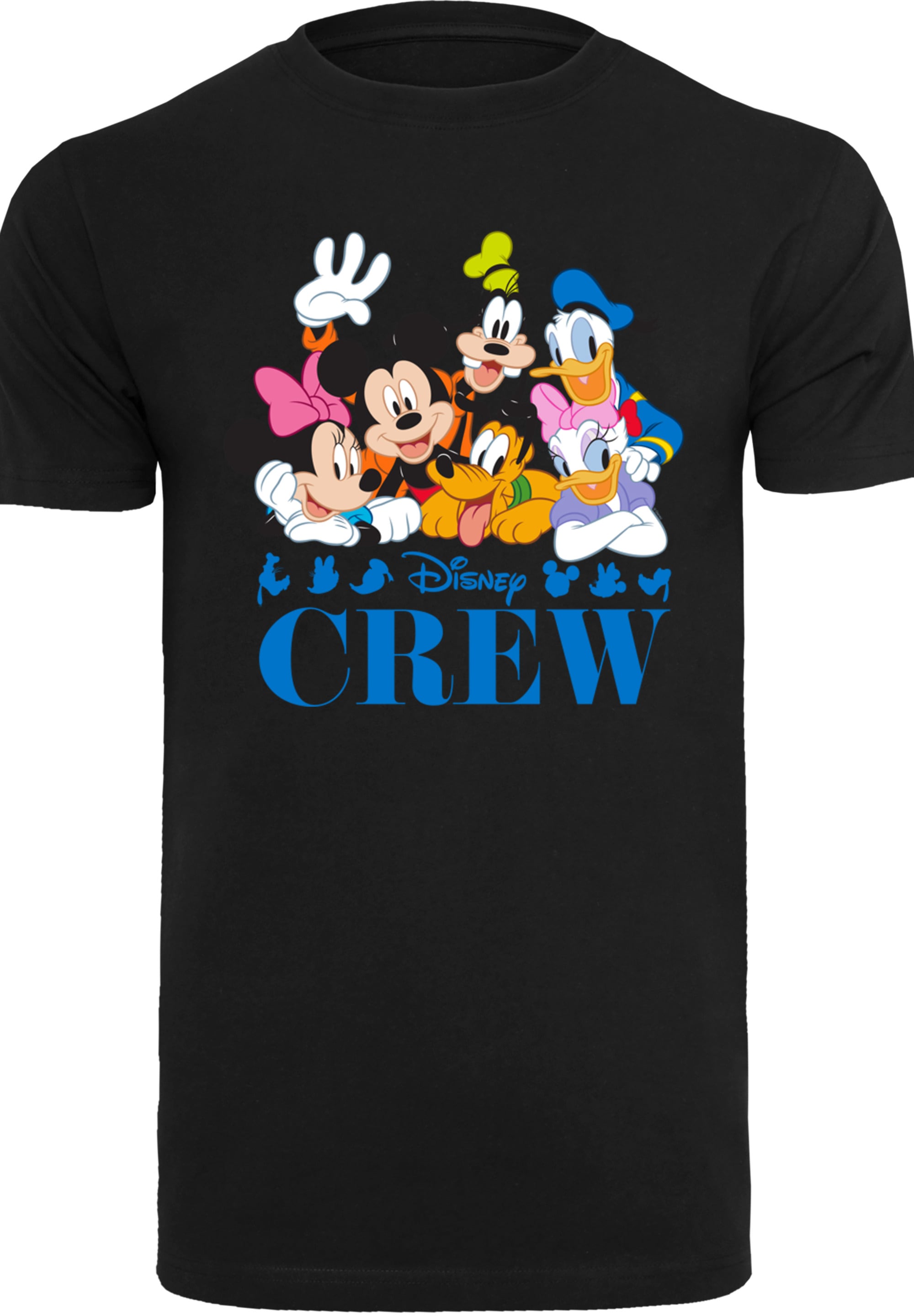 F4NT4STIC T-Shirt »Disney Micky Maus Disney Friends«, Herren,Premium Merch,Regular-Fit,Basic,Bedruckt